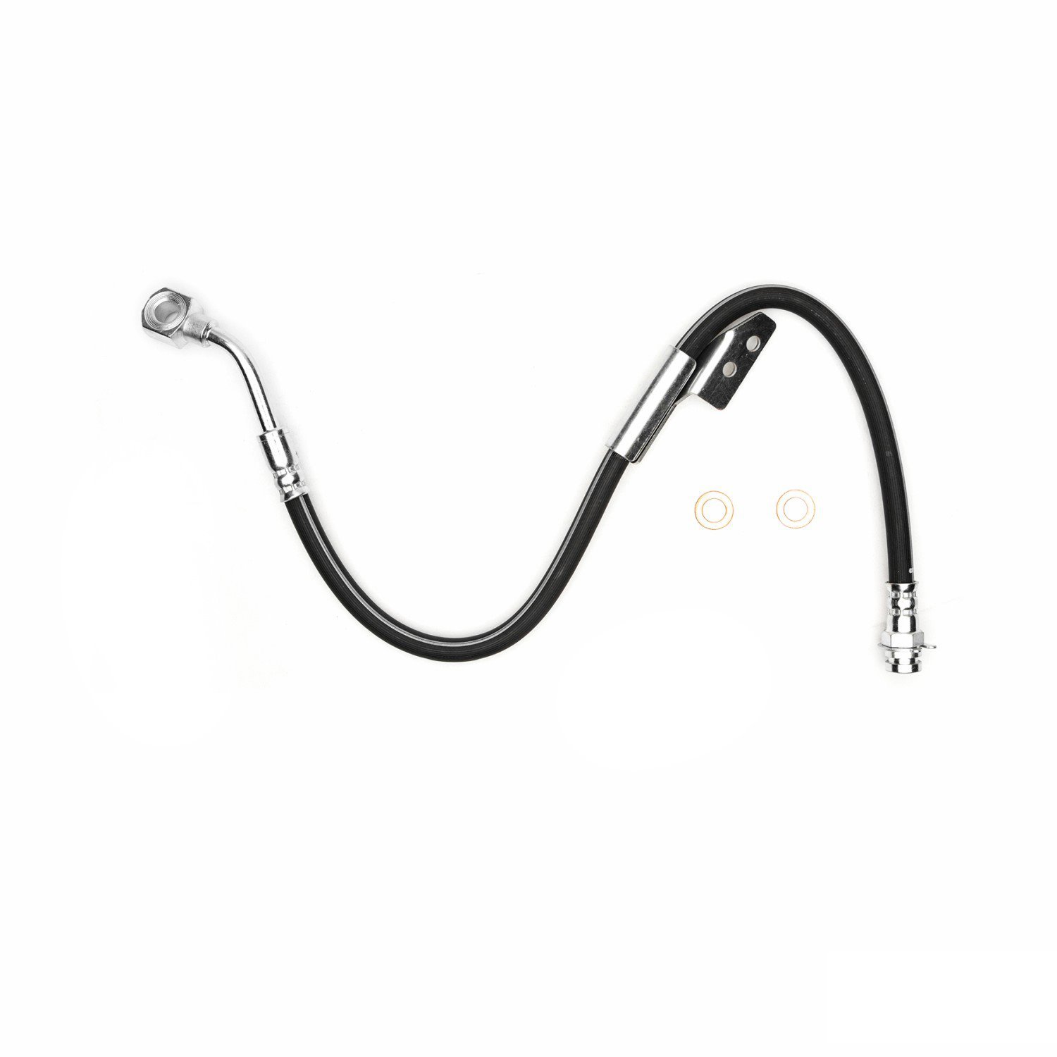 Brake Hose, 1996-2002 GM, Position: Front Left