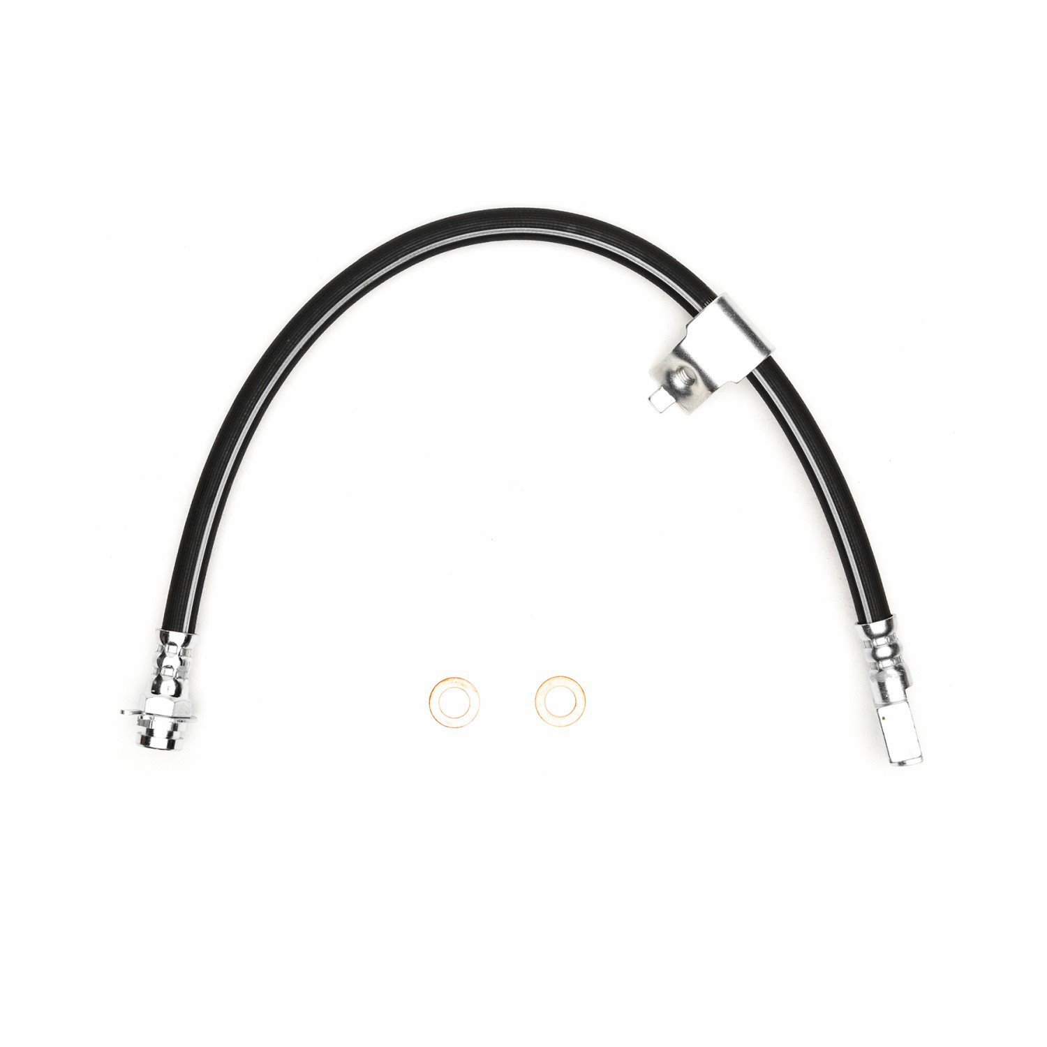 Brake Hose, 1984-1987 GM, Position: Rear Left