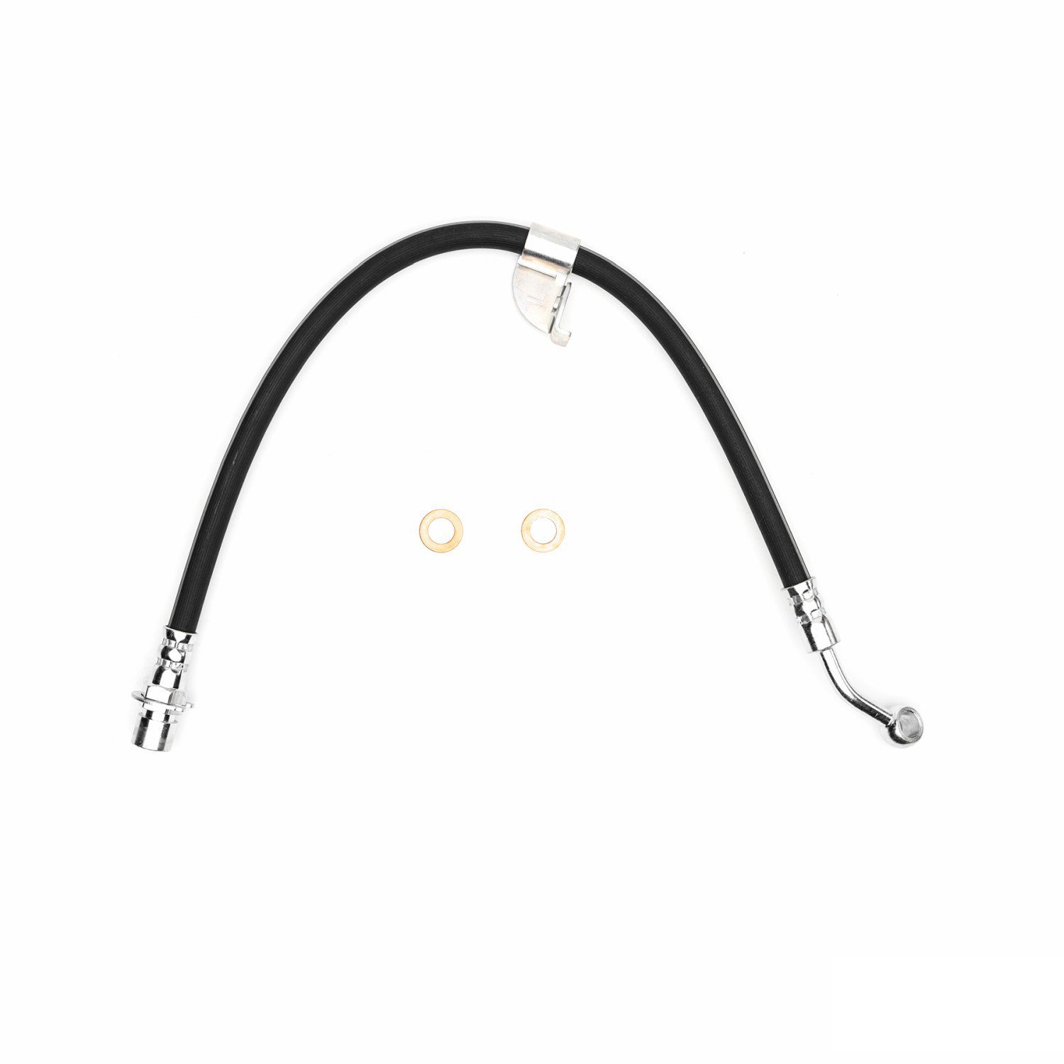 Brake Hose, 2008-2015 GM, Position: Rear Left