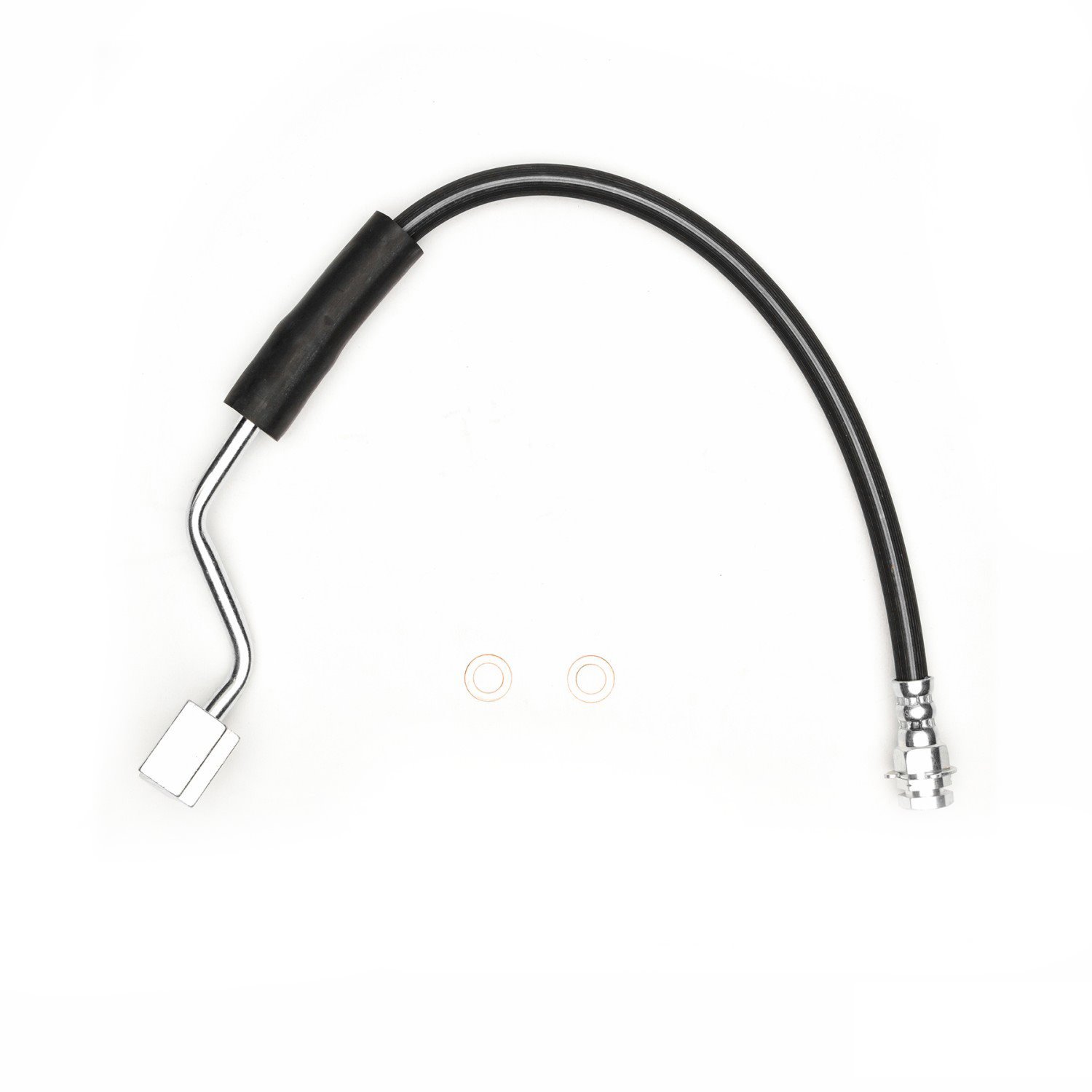 Brake Hose, 1980-1993 Ford/Lincoln/Mercury/Mazda, Position: Front Right