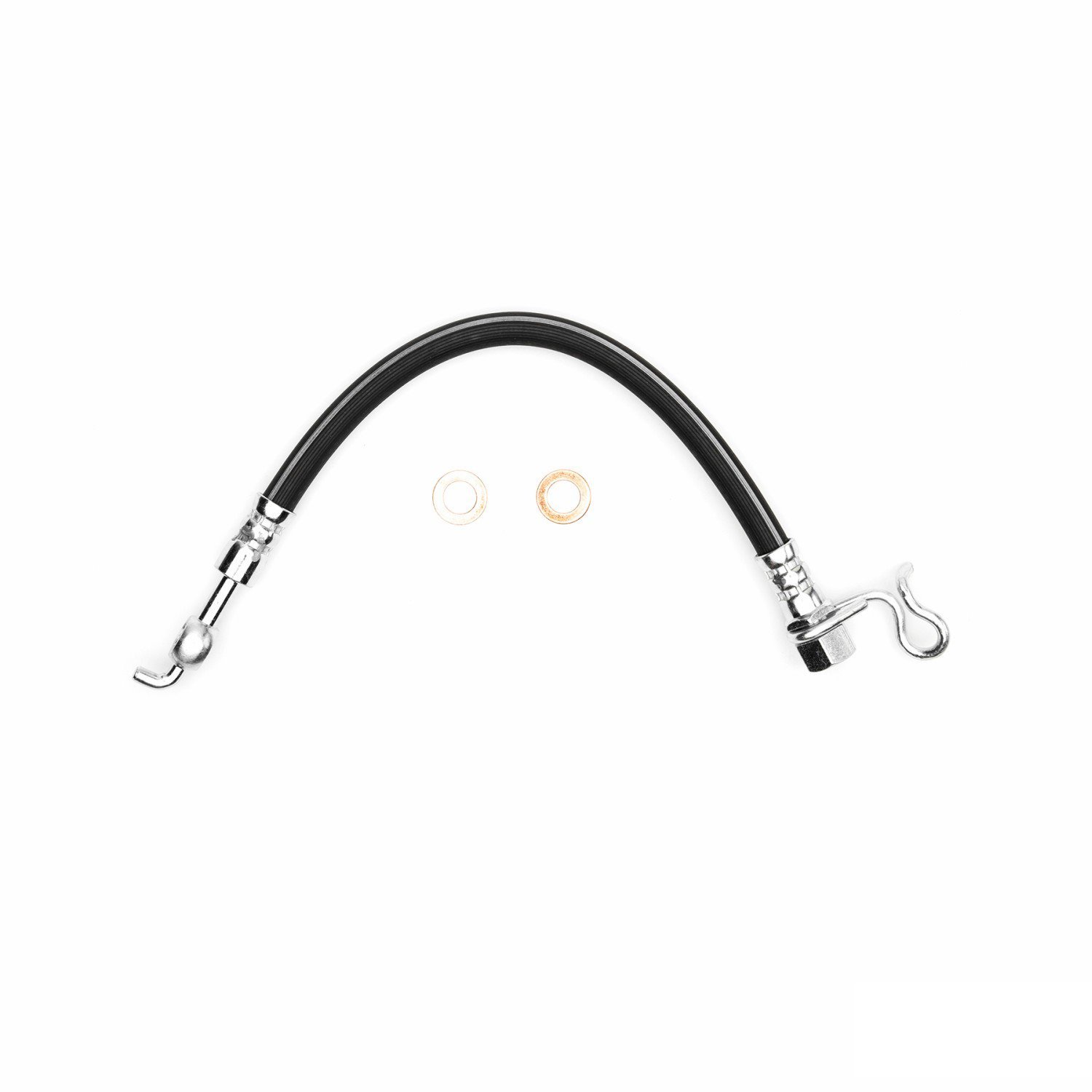 Brake Hose, 2012-2014 Ford/Lincoln/Mercury/Mazda, Position: Rear Left Lower