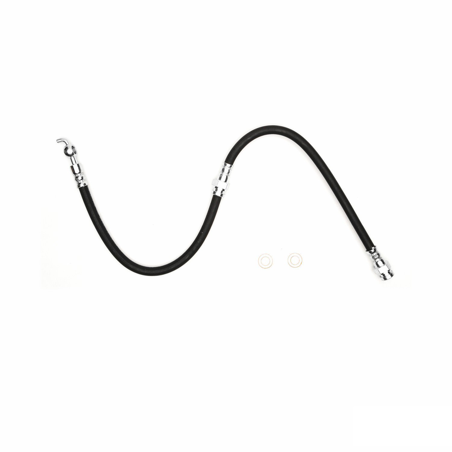 Brake Hose, 1989-1998 Ford/Lincoln/Mercury/Mazda, Position: Front