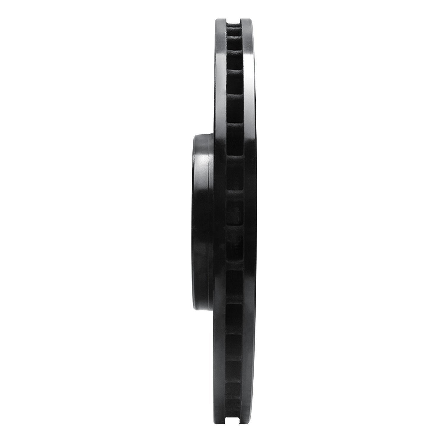 E-Line Drilled & Slotted Black Brake Rotor, Fits Select Fits Multiple Makes/Models, Position: Front Left