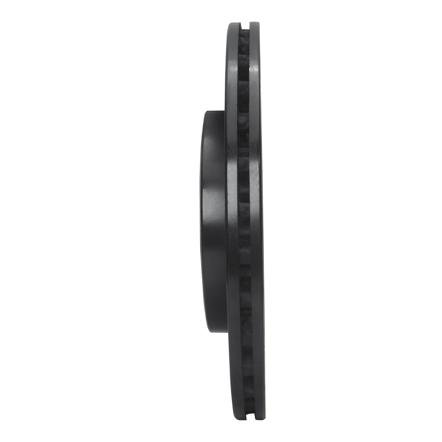 E-Line Drilled & Slotted Black Brake Rotor, 2014-2019