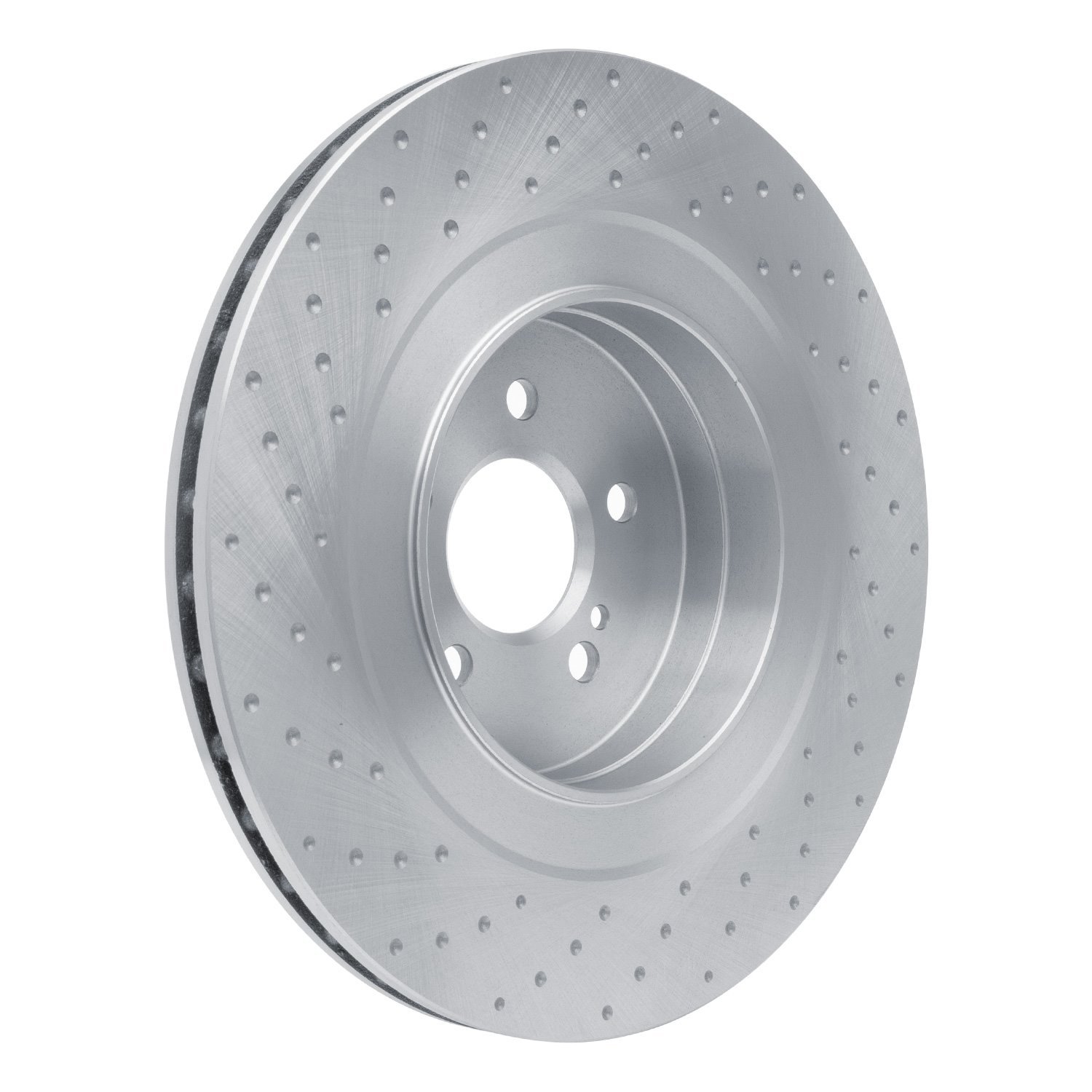 E-Line Dimpled Brake Rotor, 2007-2014 Mercedes-Benz, Position: Rear