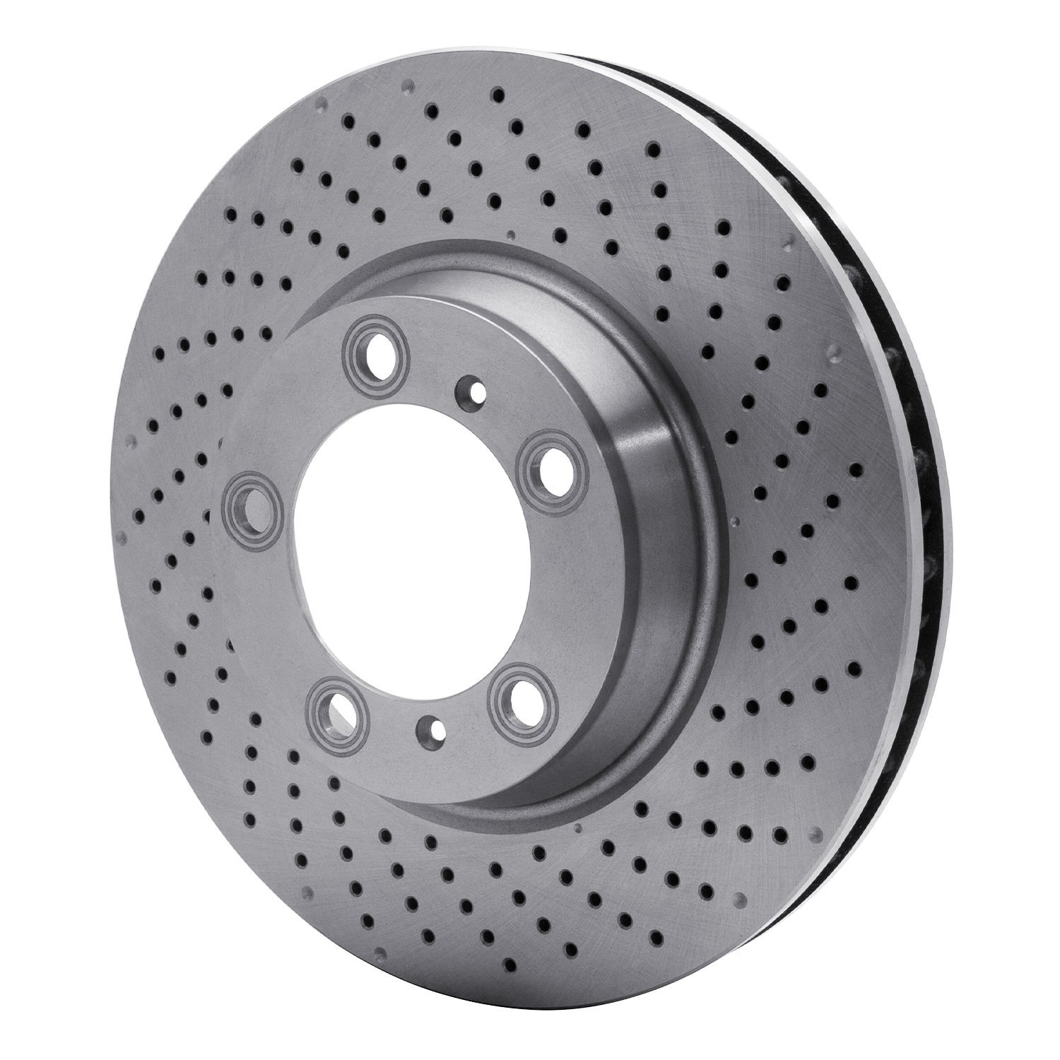 E-Line Drilled Rotor, 1999-2021 Audi/Porsche/Volkswagen, Position: Front Right