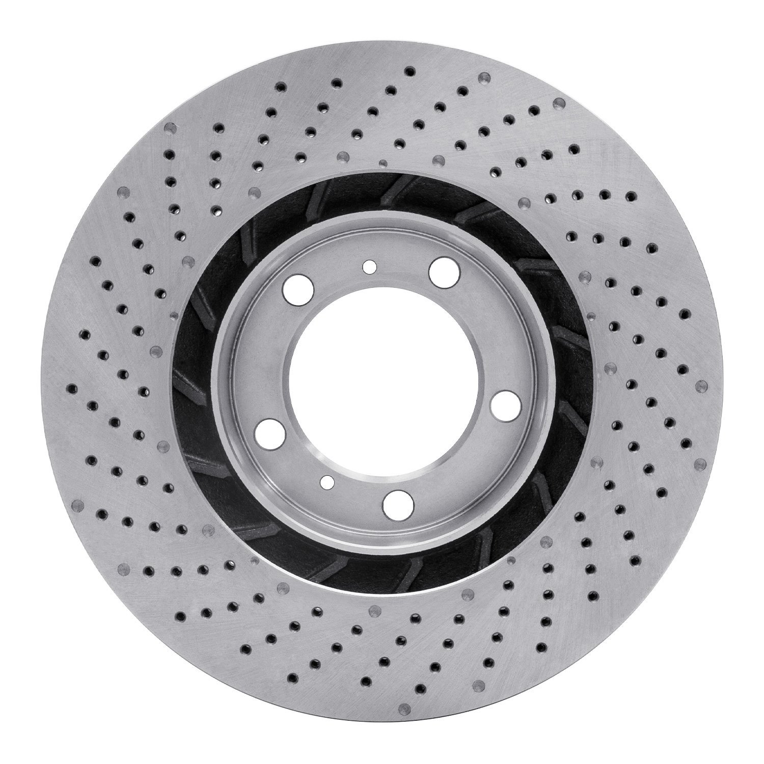 E-Line Drilled Rotor, 2009-2021 Audi/Porsche/Volkswagen, Position: Front Right