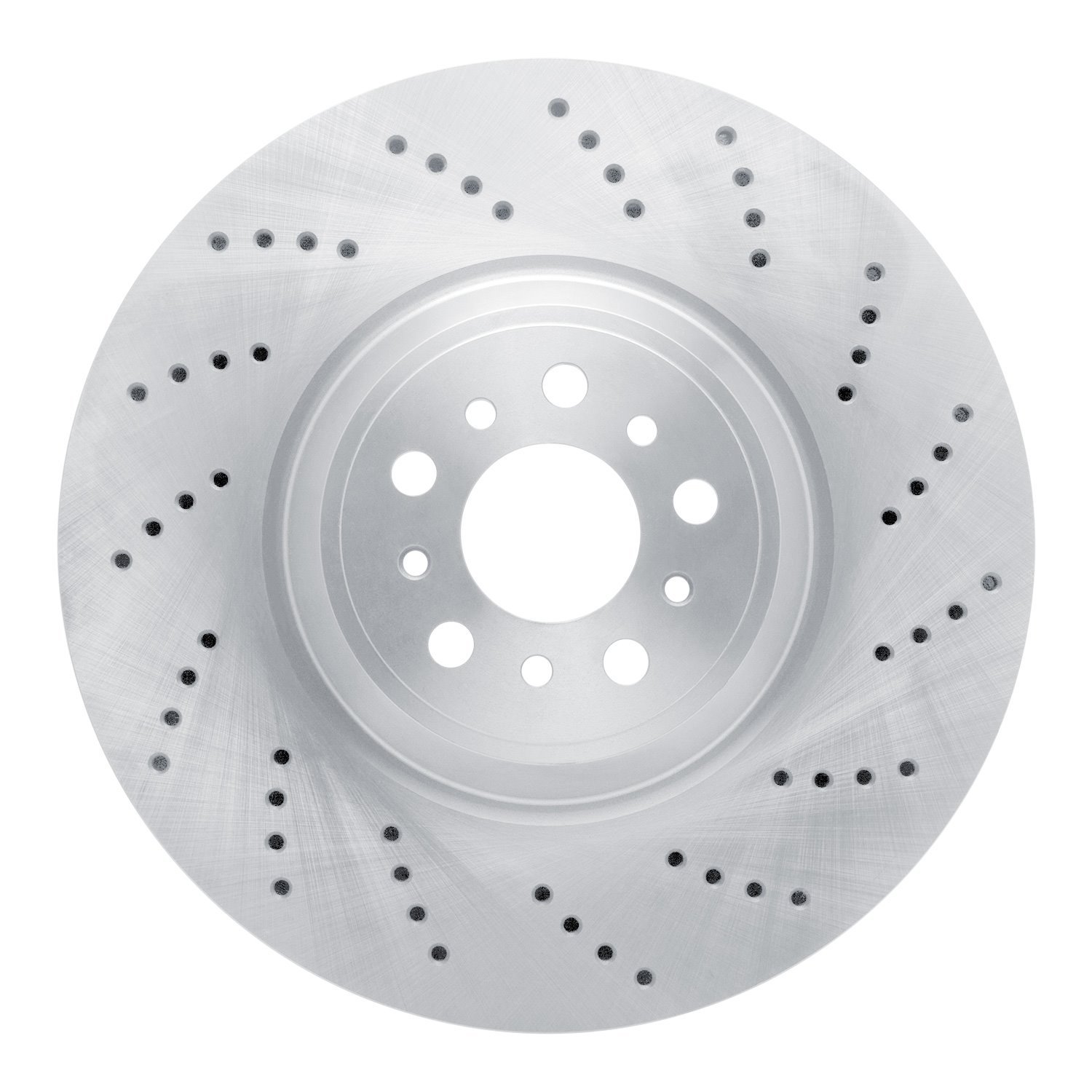 E-Line Drilled Brake Rotor, Fits Select BMW, Position: Right Front
