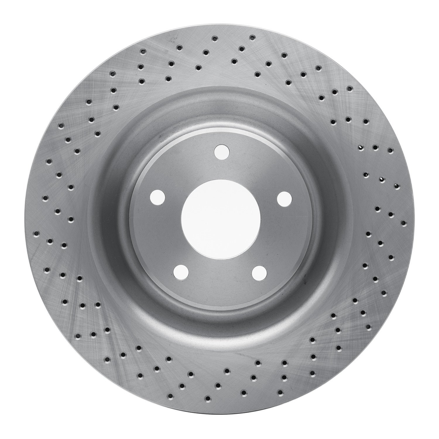 E-Line Drilled Brake Rotor, 2006-2013 GM, Position: Front