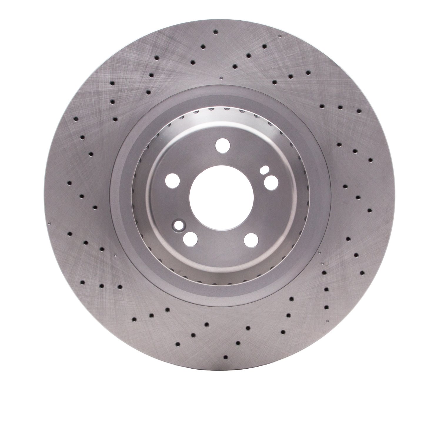 E-Line Drilled Brake Rotor, 2015-2017 Mercedes-Benz, Position: Front