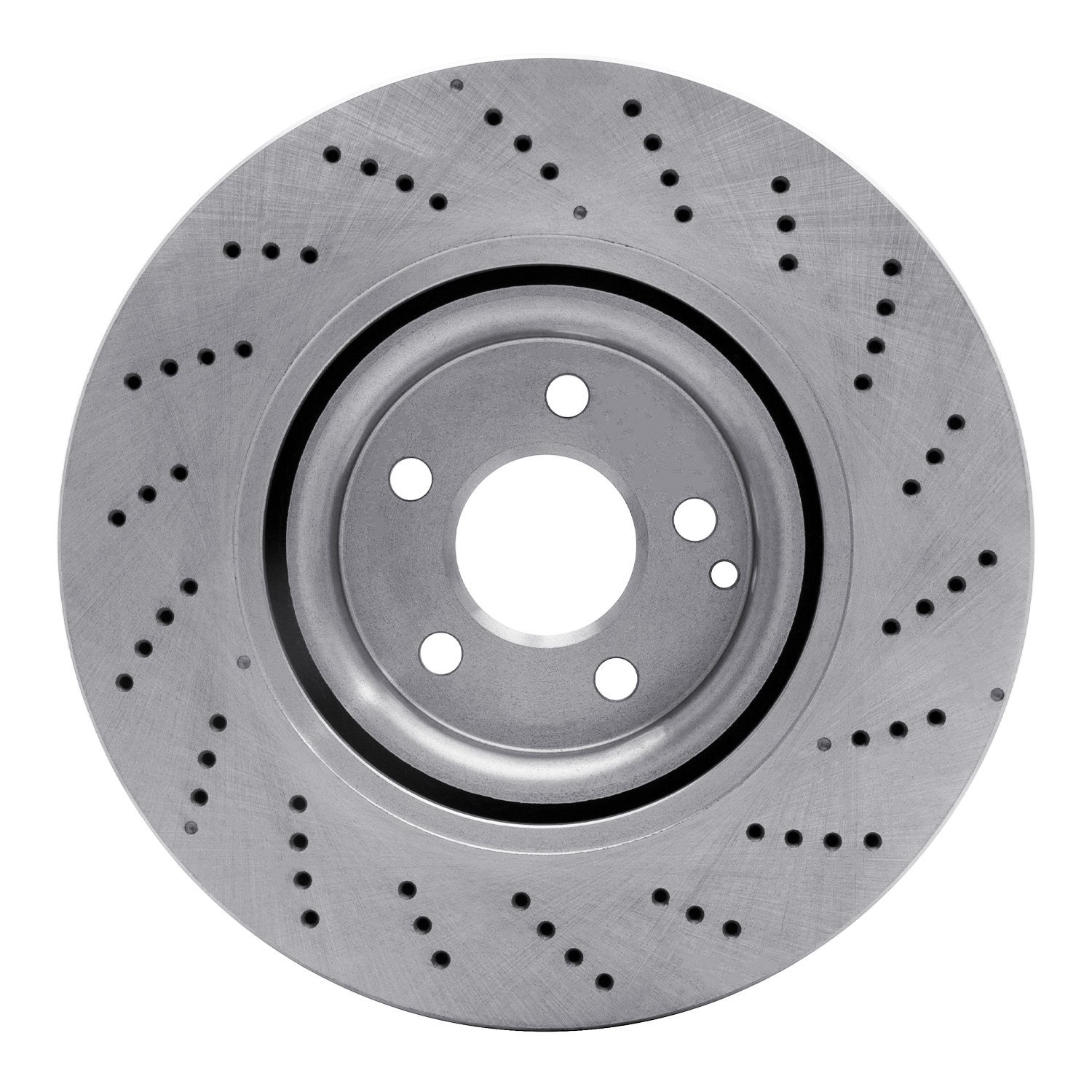 E-Line Drilled Brake Rotor, 2015-2017 Mercedes-Benz, Position: Front