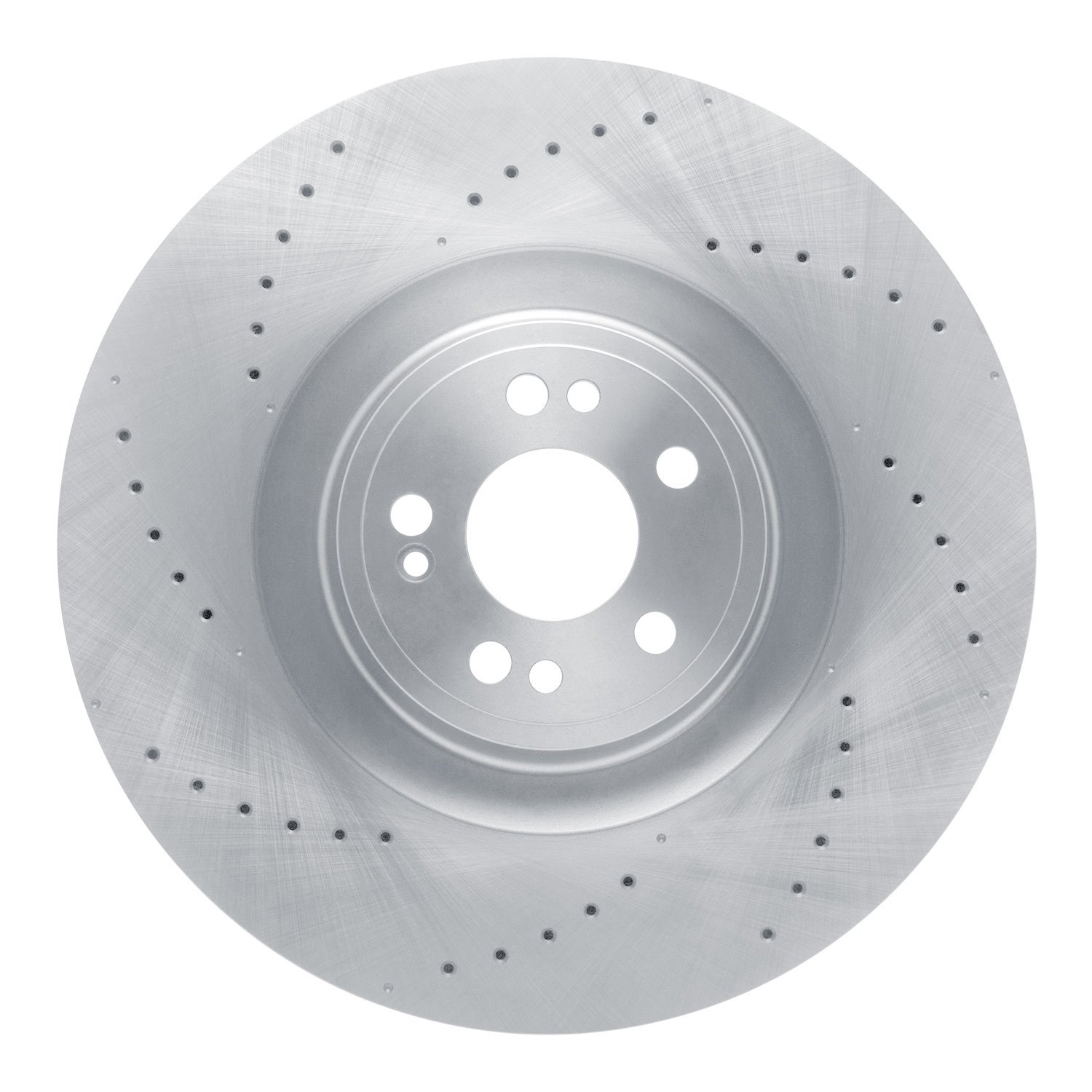 E-Line Drilled Brake Rotor, Fits Select Mercedes-Benz, Position: Front