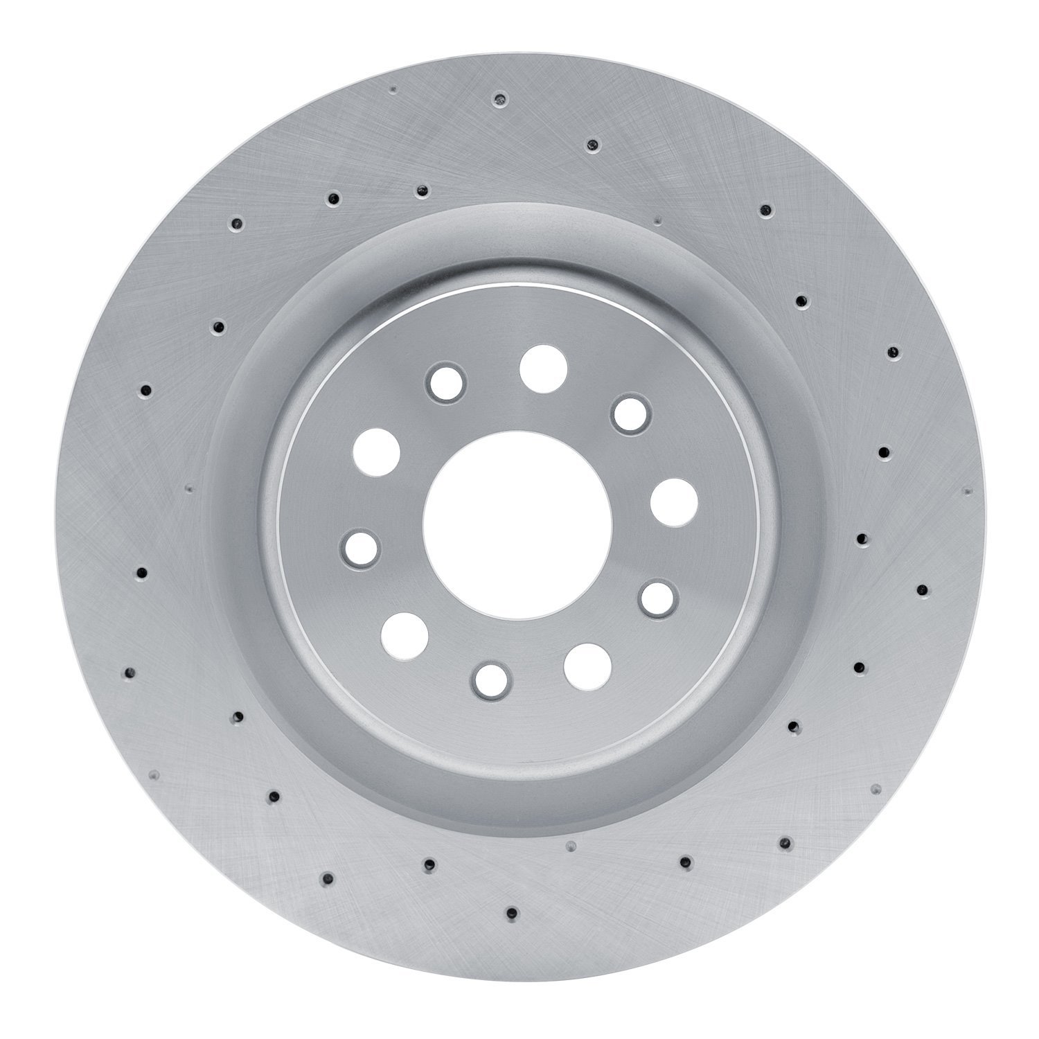 E-Line Drilled Brake Rotor, 2014-2020 Maserati, Position: Rear