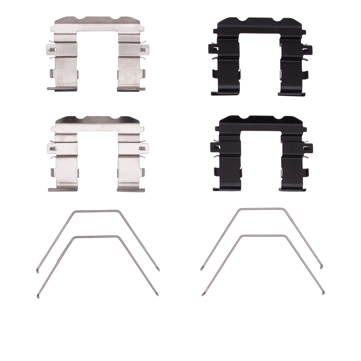 Disc Brake Hardware Kit, Fits Select Kia/Hyundai/Genesis, Position: Front
