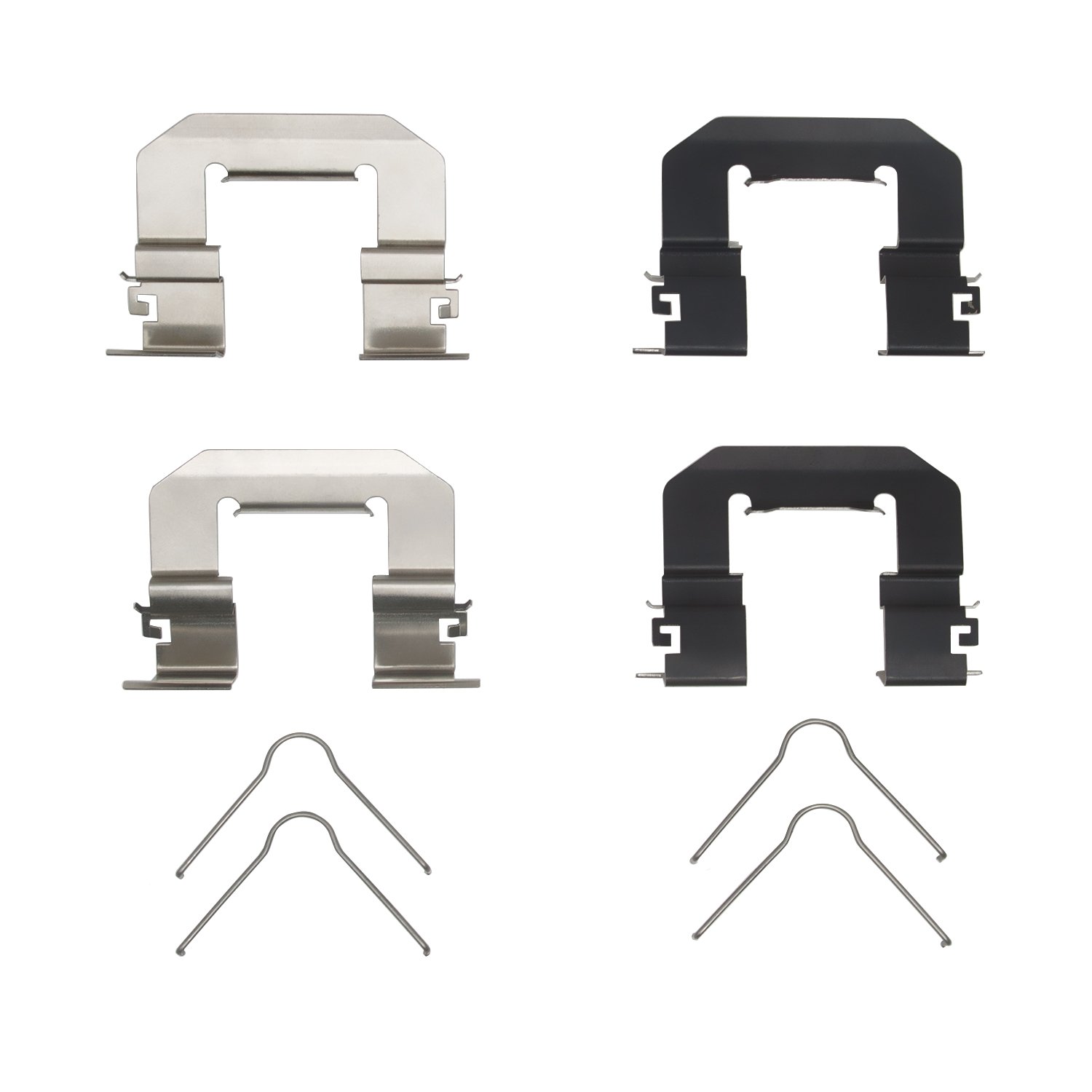 Disc Brake Hardware Kit, Fits Select Kia/Hyundai/Genesis, Position: Rear