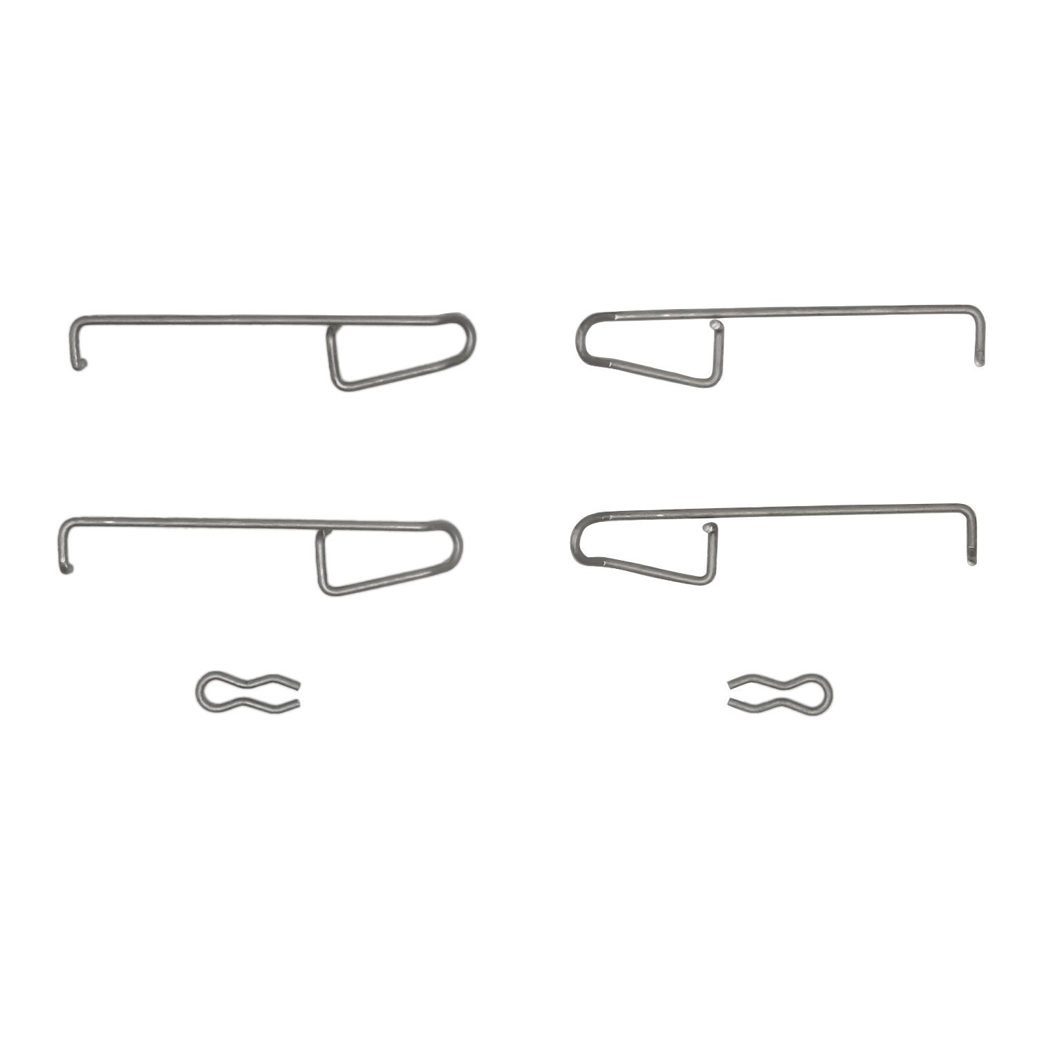 Disc Brake Hardware Kit, 1977-1989 Peugeot, Position: Rear