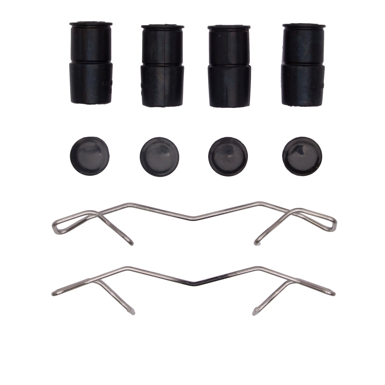 Disc Brake Hardware Kit, Fits Select Fits Multiple Makes/Models, Position: Front