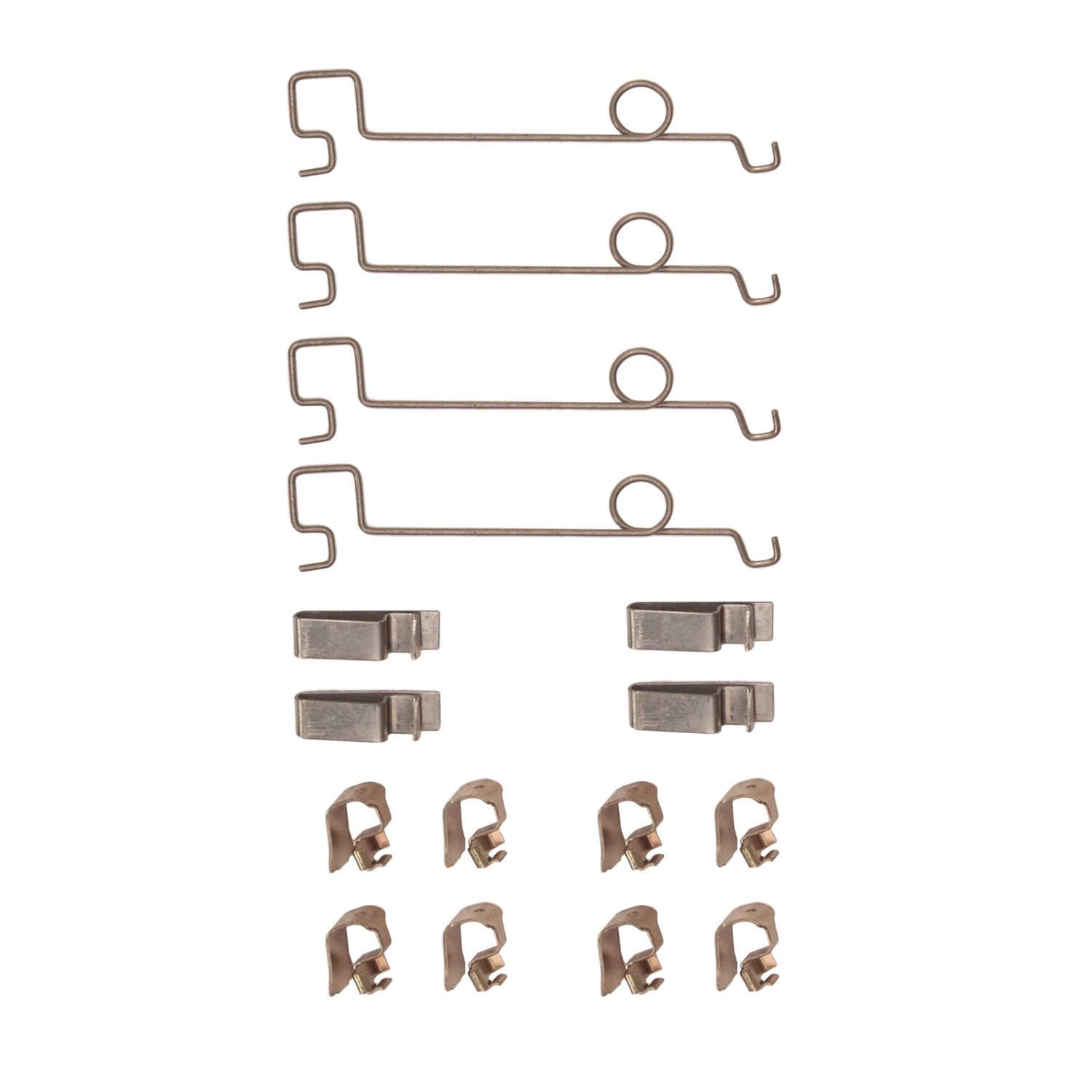 Disc Brake Hardware Kit, 1985-1989 GM, Position: Rear