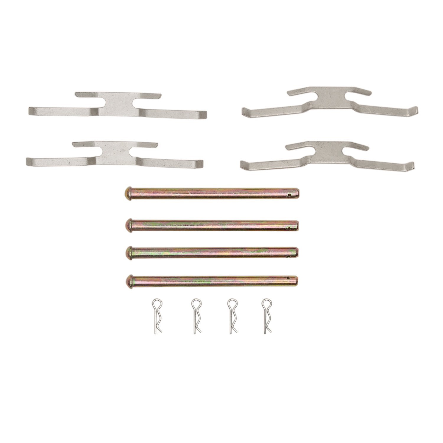 Disc Brake Hardware Kit, 1988-1990 GM, Position: Front