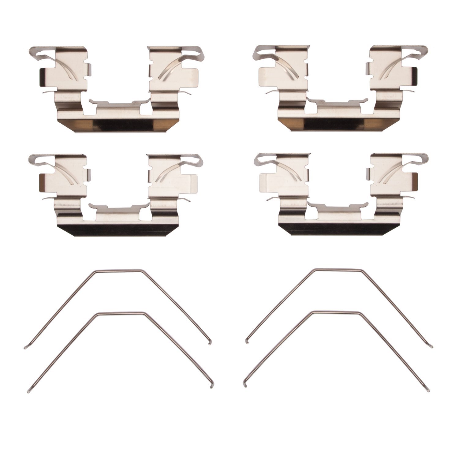 Disc Brake Hardware Kit, Fits Select Fits Multiple Makes/Models, Position: Front