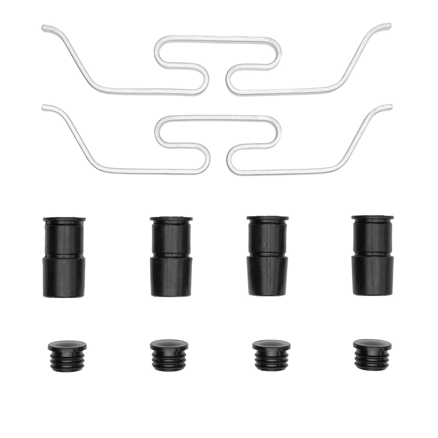 Disc Brake Hardware Kit, Fits Select Fits Multiple Makes/Models, Position: Front & Rear