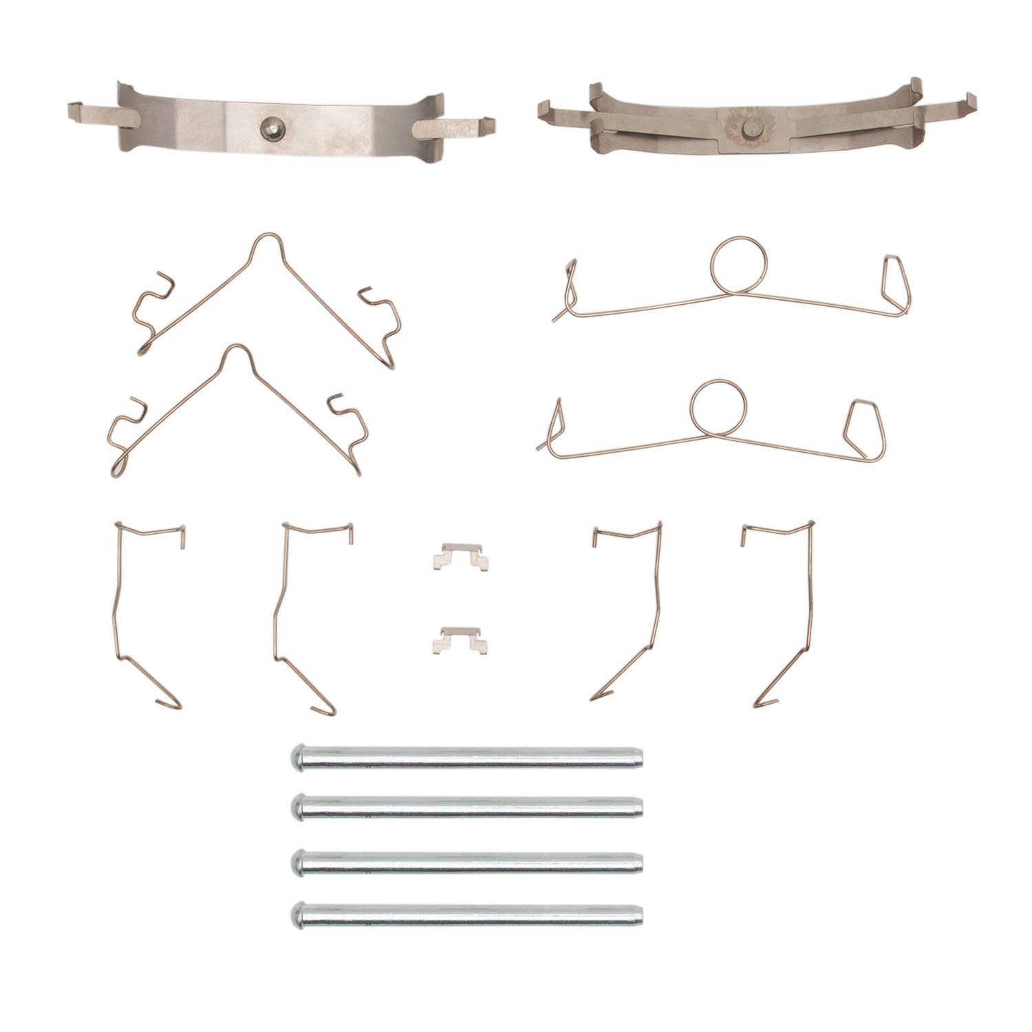 Disc Brake Hardware Kit, Fits Select Lexus/Toyota/Scion, Position: Rear