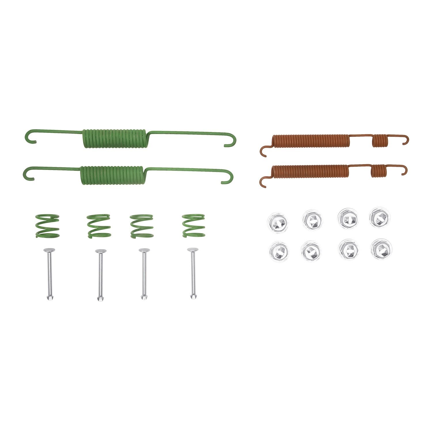 Drum Brake Hardware Kit, 1984-1987 GM, Position: Rear