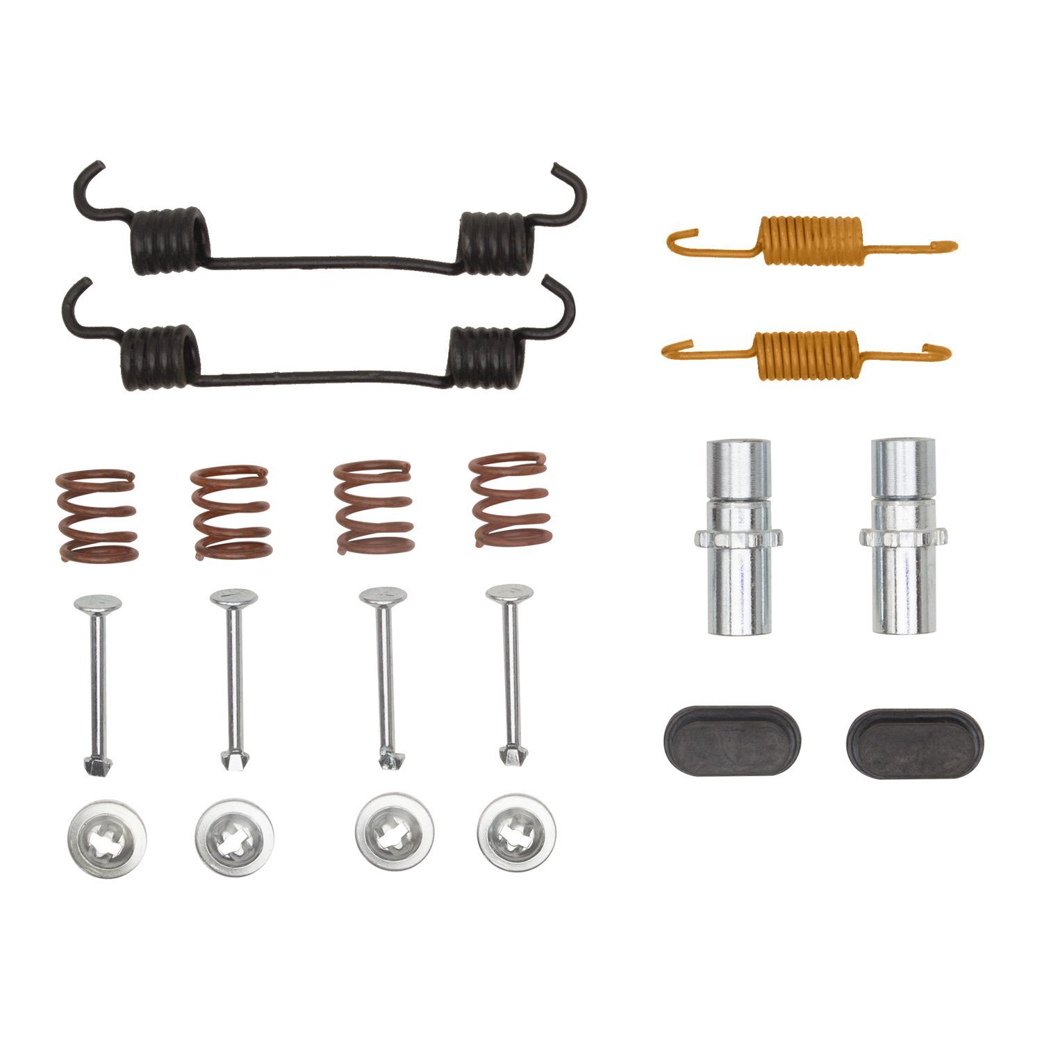Drum Brake Hardware Kit, 2015-2020 GM, Position: Rear