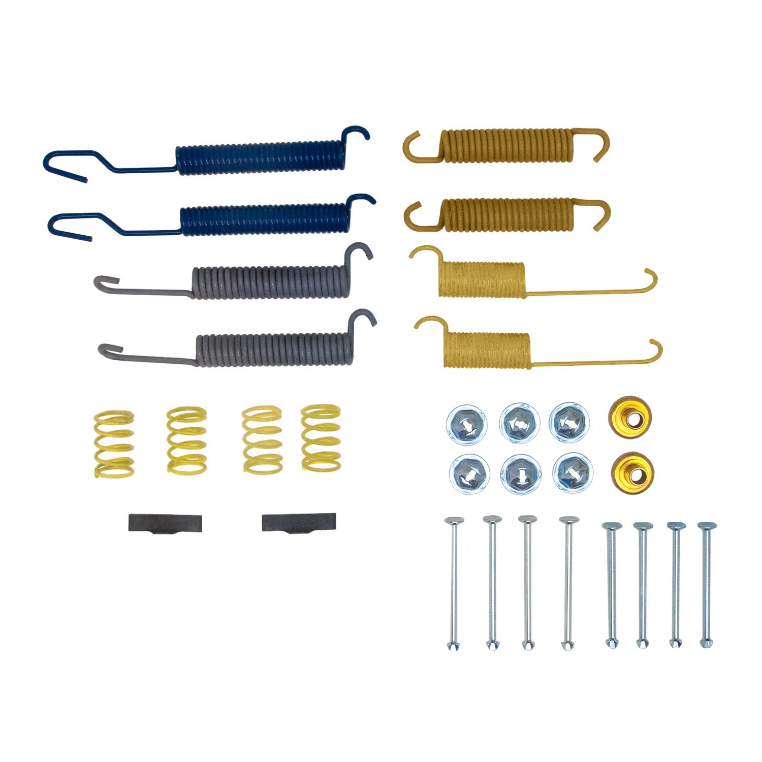 Drum Brake Hardware Kit, 1960-1997 Fits Multiple Makes/Models, Position: Rear & Front