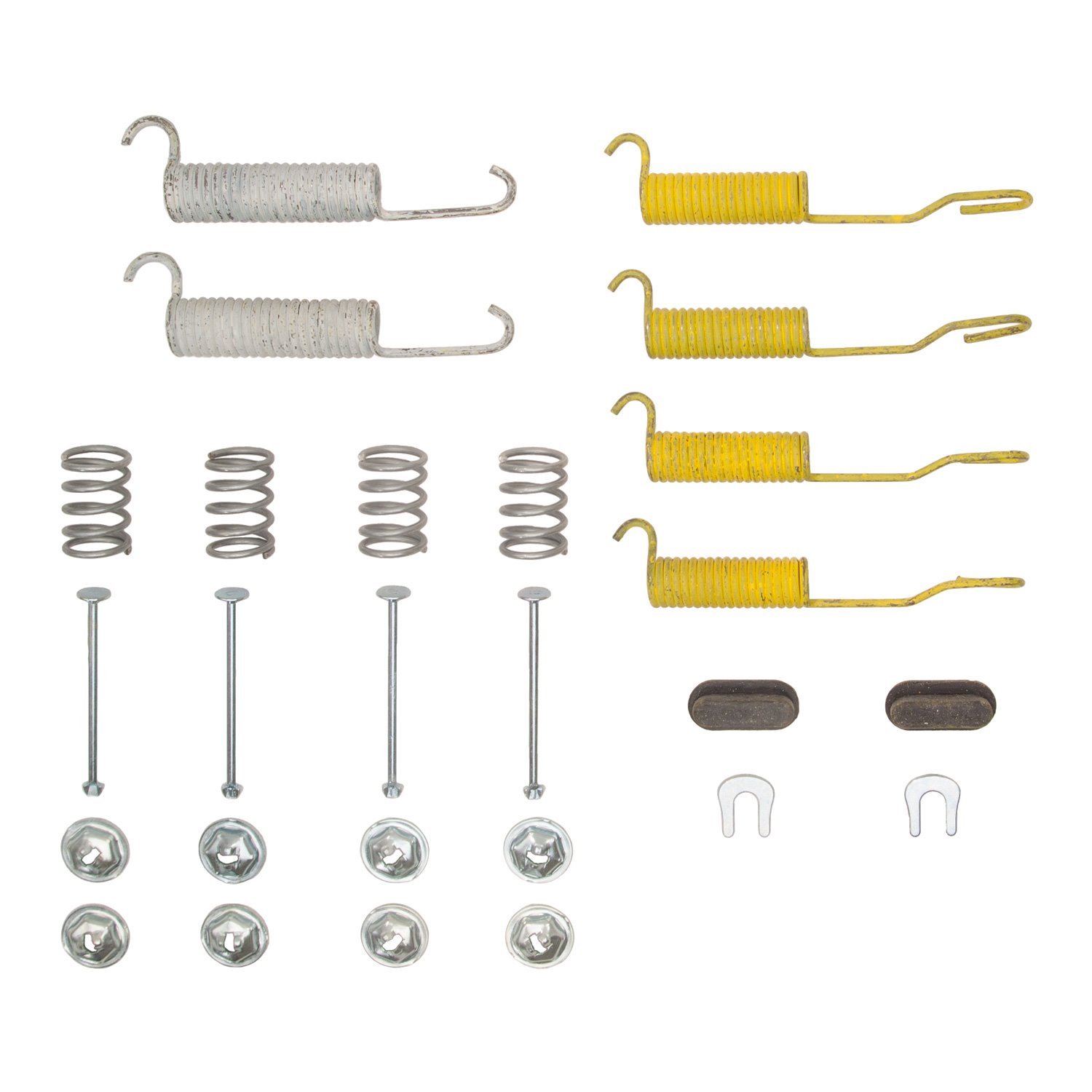 Drum Brake Hardware Kit, 1960-1992 Mopar, Position: Rear