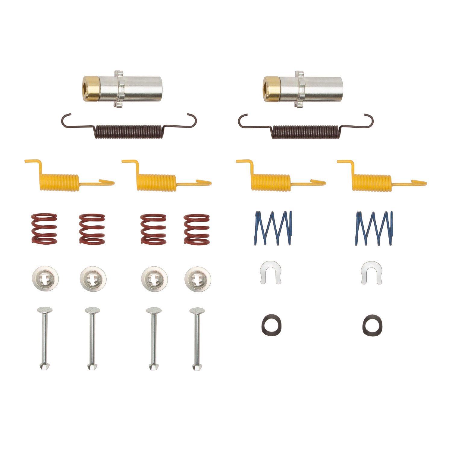 Drum Brake Hardware Kit, 2004-2020 Fits Multiple Makes/Models, Position: Rear