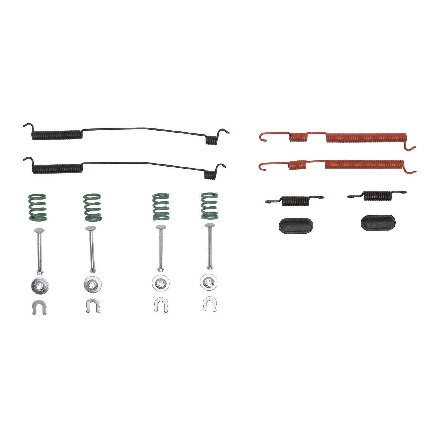 Drum Brake Hardware Kit, 2003-2008 Fits Multiple Makes/Models, Position: Rear