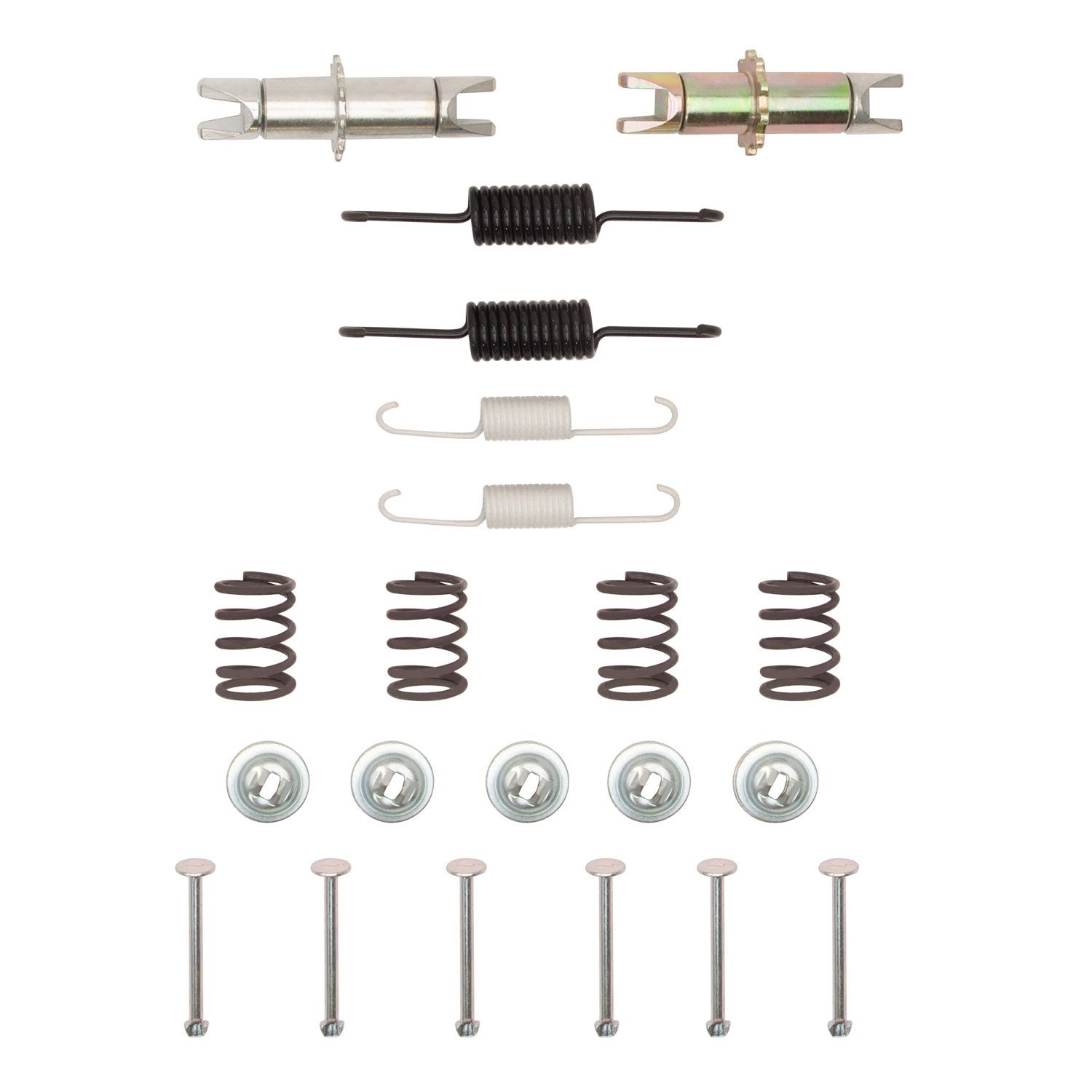 Drum Brake Hardware Kit, Fits Select Lexus/Toyota/Scion, Position: Rear