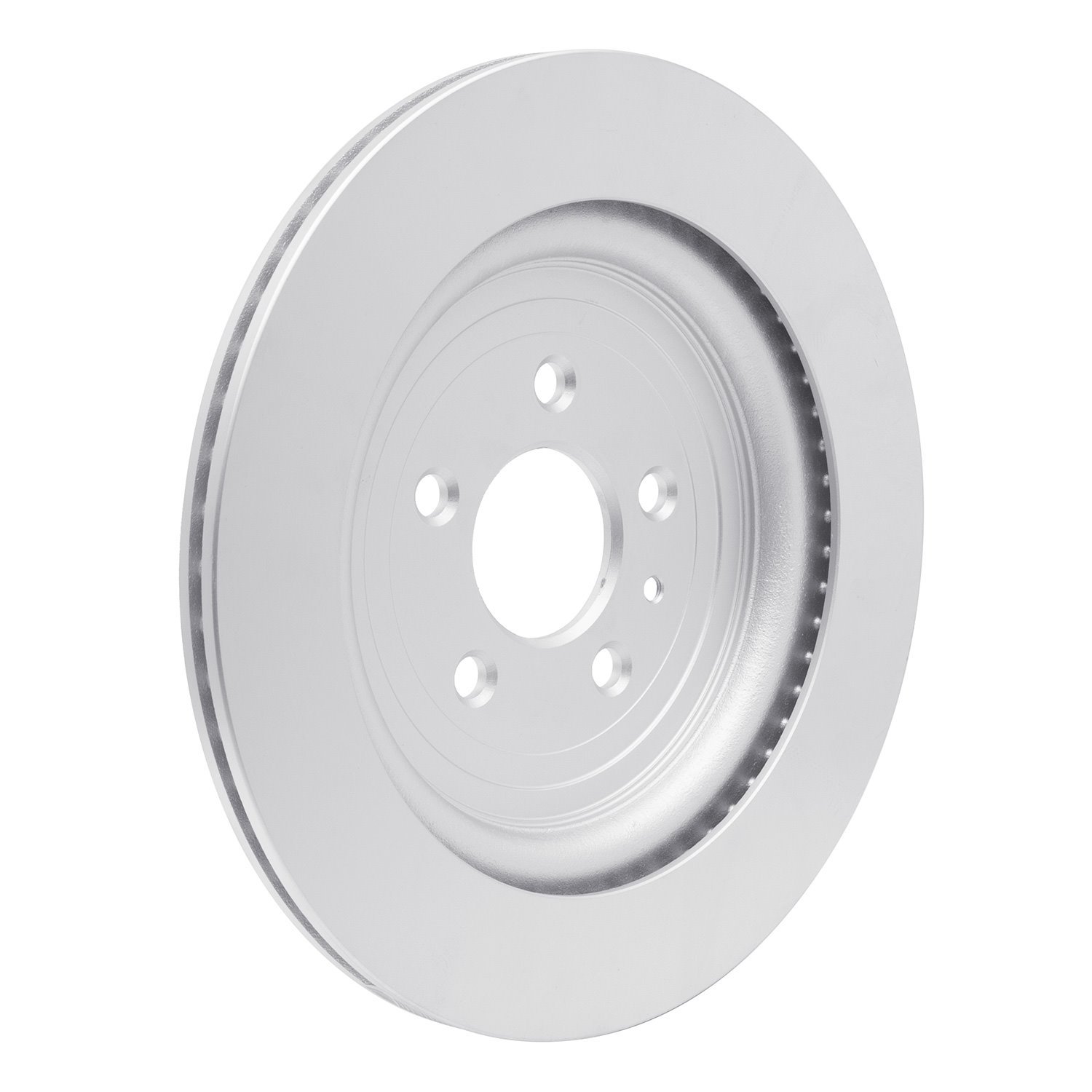 Hi-Carbon Alloy Geomet-Coated Rotor, 2013-2019 Ford/Lincoln/Mercury/Mazda, Position: Rear