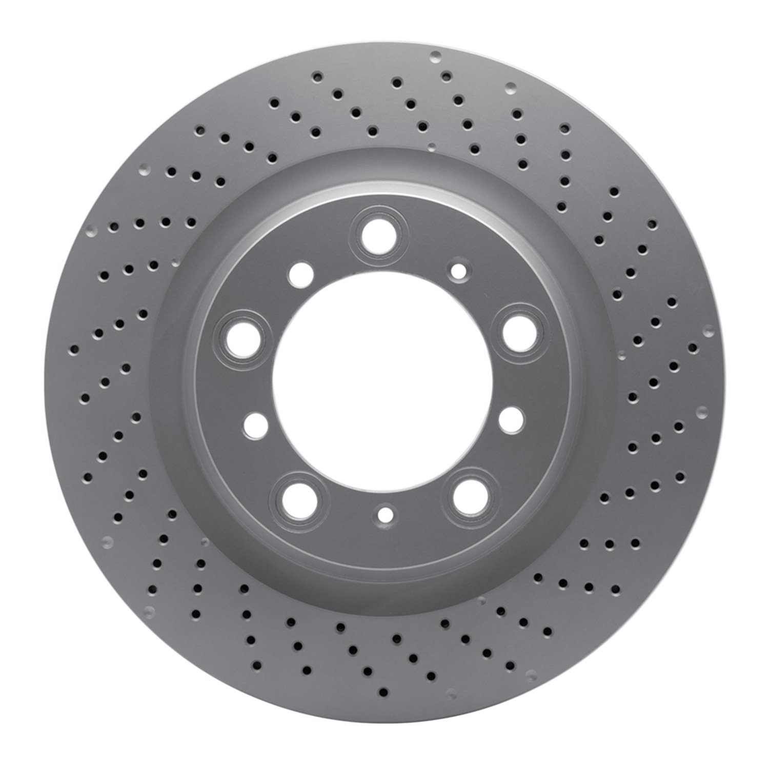 Hi-Carbon Alloy Geomet-Coated Drilled Rotor, 2016-2016 Audi/Porsche/Volkswagen, Position: Rear Right