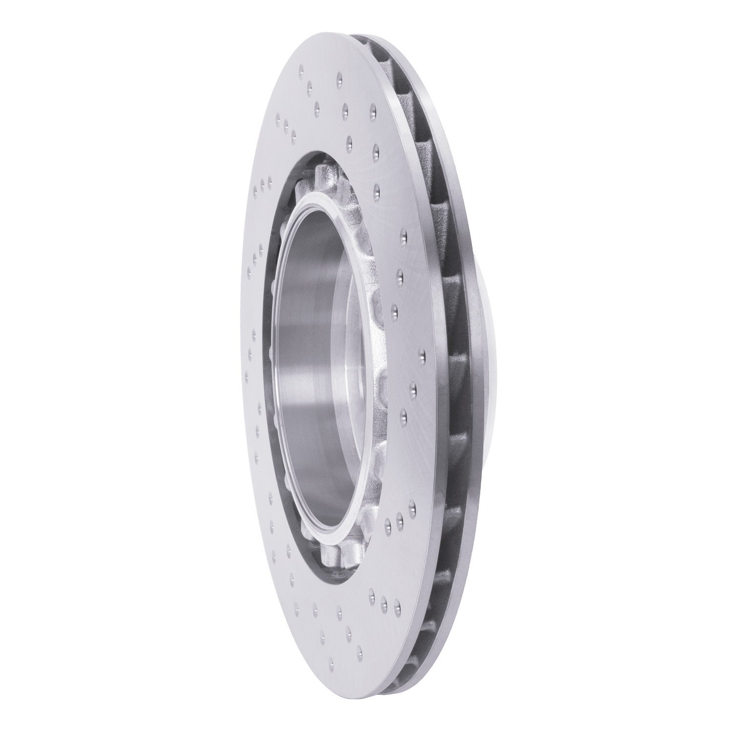 Hi-Carbon Alloy Geomet-Coated Drilled Rotor, 2015-2019 BMW, Position: Rear Left