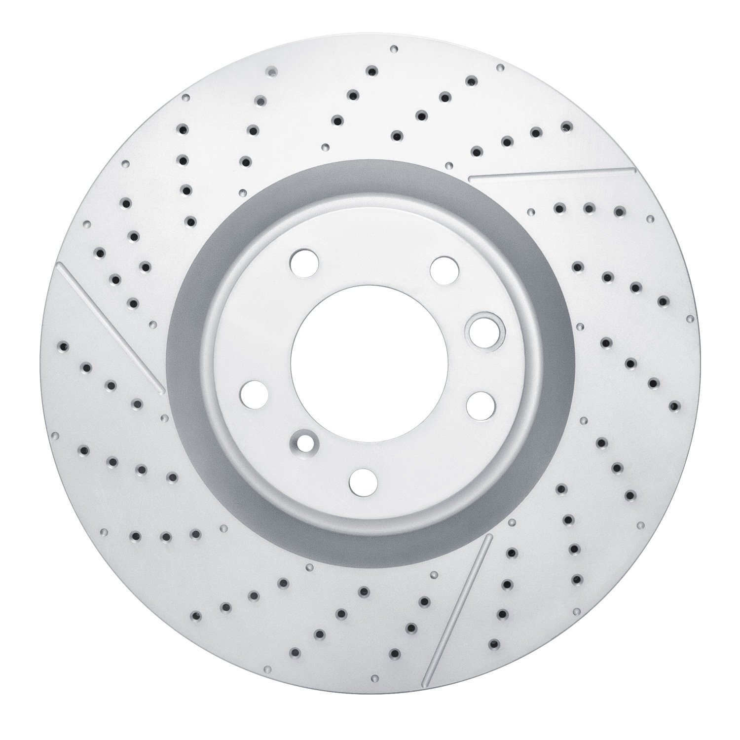 GeoSpec-Coated Drilled & Slotted Rotor, 2013-2018 Mercedes-Benz, Position: Front