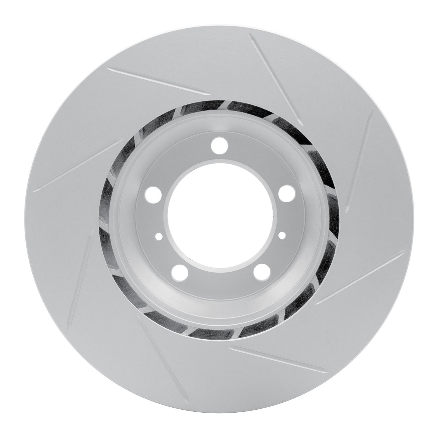 GeoSpec-Coated Slotted Rotor, 2010-2020 Audi/Porsche/Volkswagen, Position: Rear Right