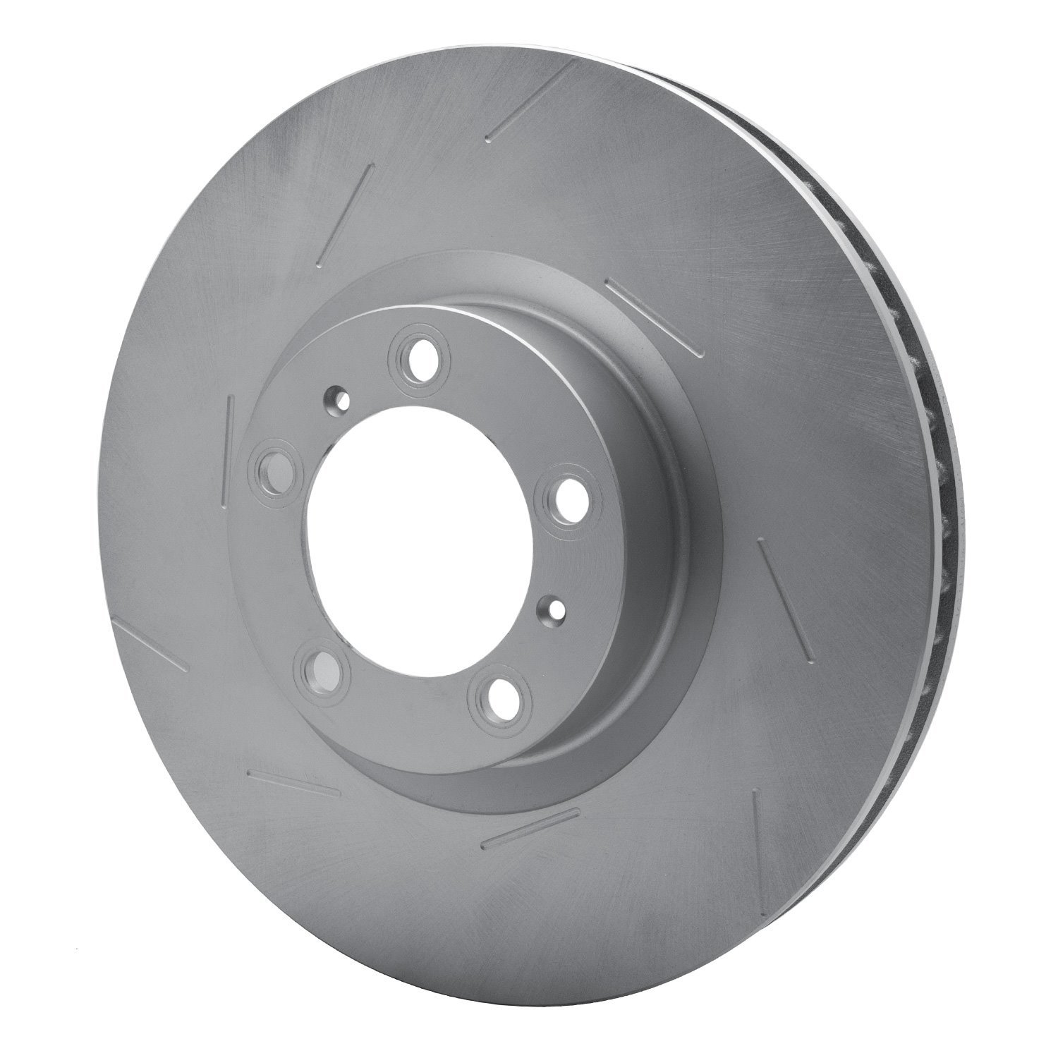 GeoSpec-Coated Slotted Rotor, 2014-2020 Audi/Porsche/Volkswagen, Position: Front Left