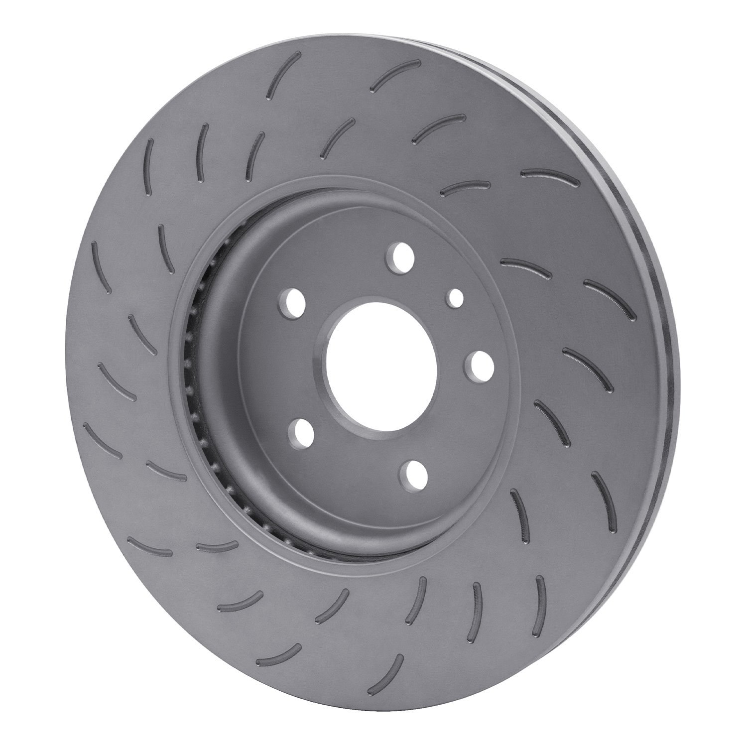 GeoSpec-Coated Slotted Rotor, 2016-2019 GM, Position: Front Left