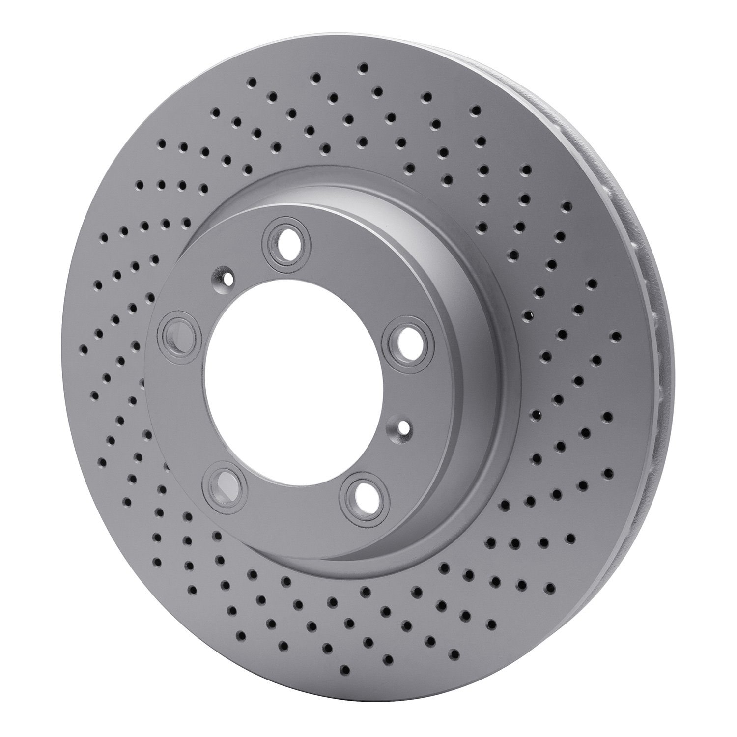 GeoSpec-Coated Drilled Rotor, 1999-2021 Audi/Porsche/Volkswagen,