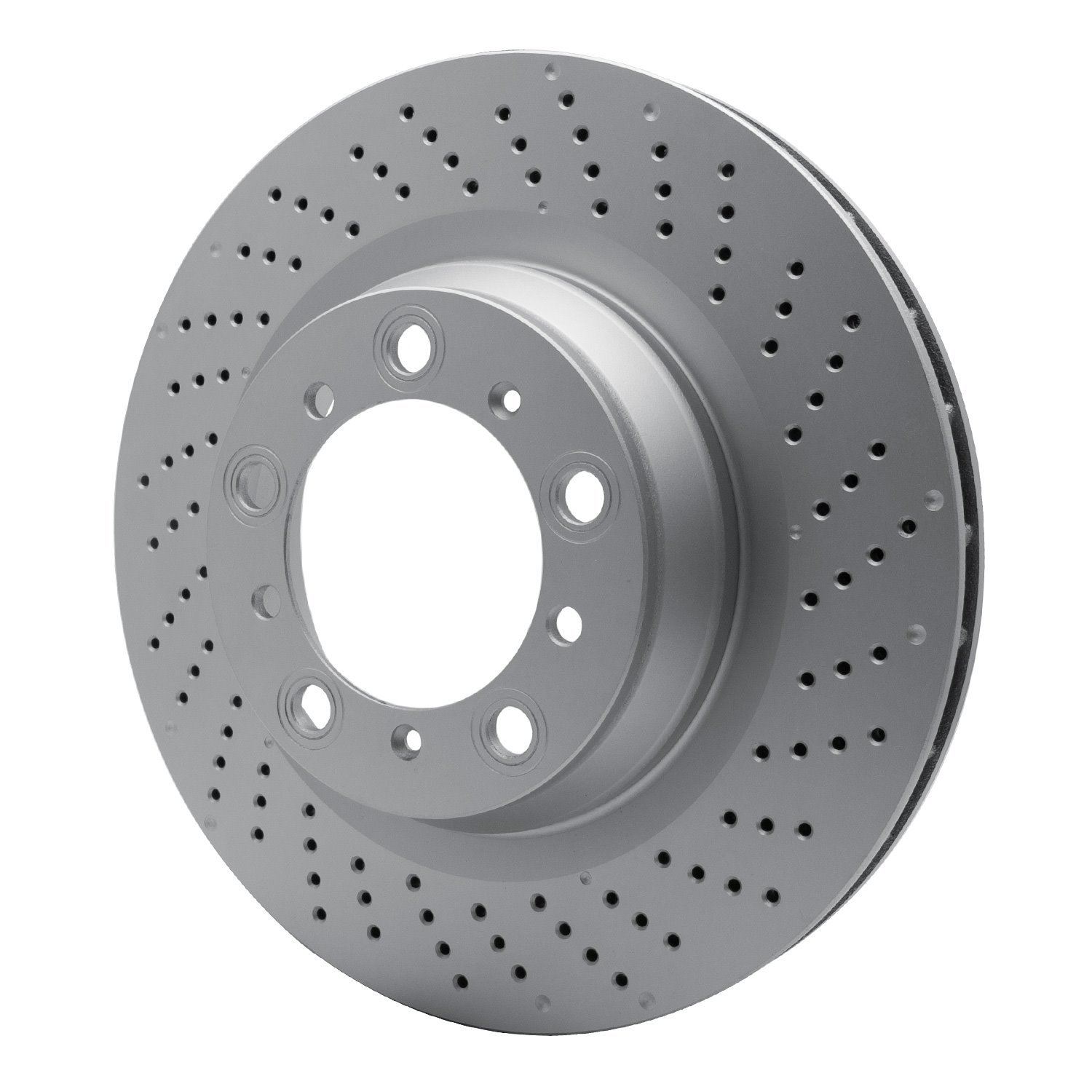 GeoSpec-Coated Drilled Rotor, 2016-2016 Audi/Porsche/Volkswagen, Position: Rear Right