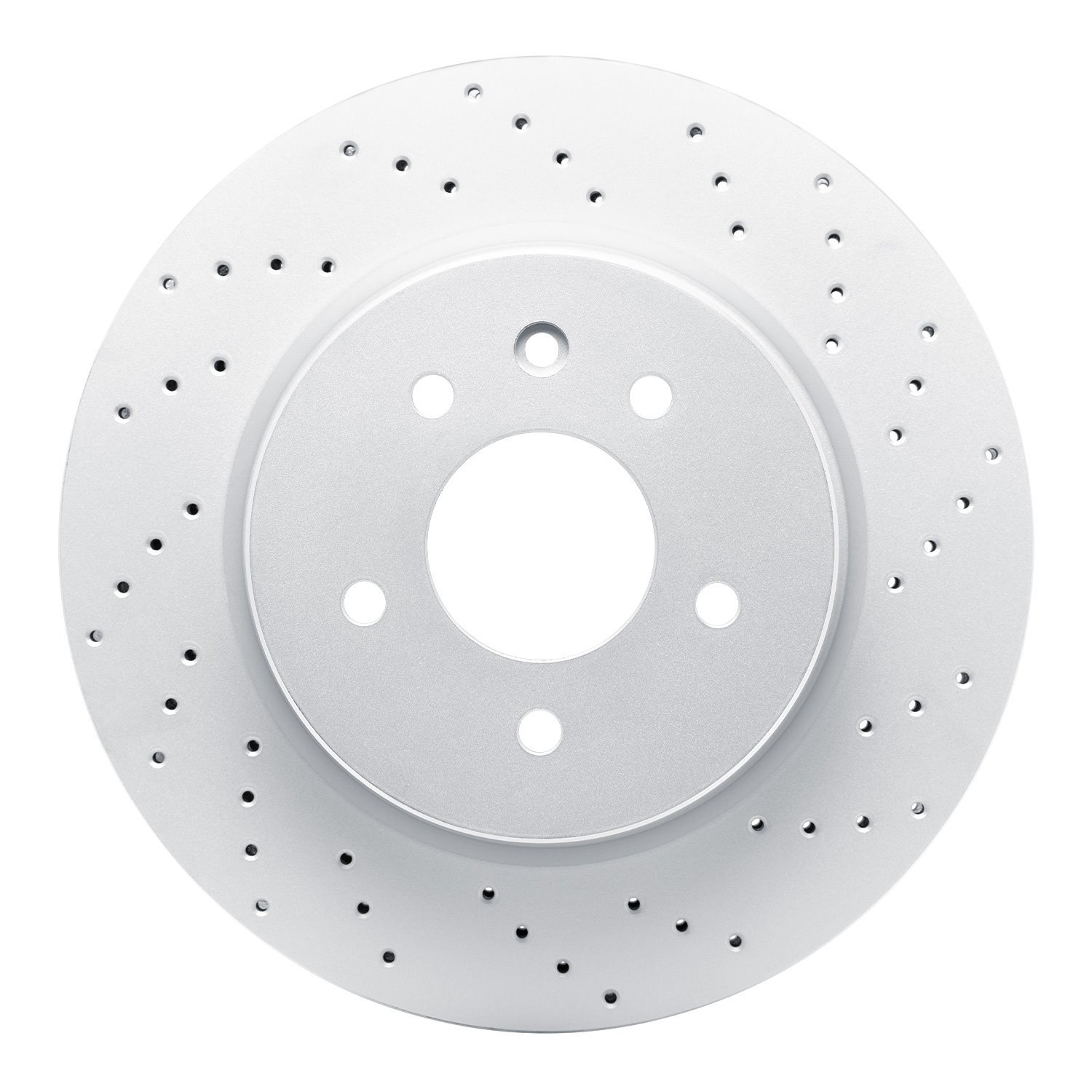 GeoSpec-Coated Drilled Rotor, 2000-2006 Jaguar, Position: Rear