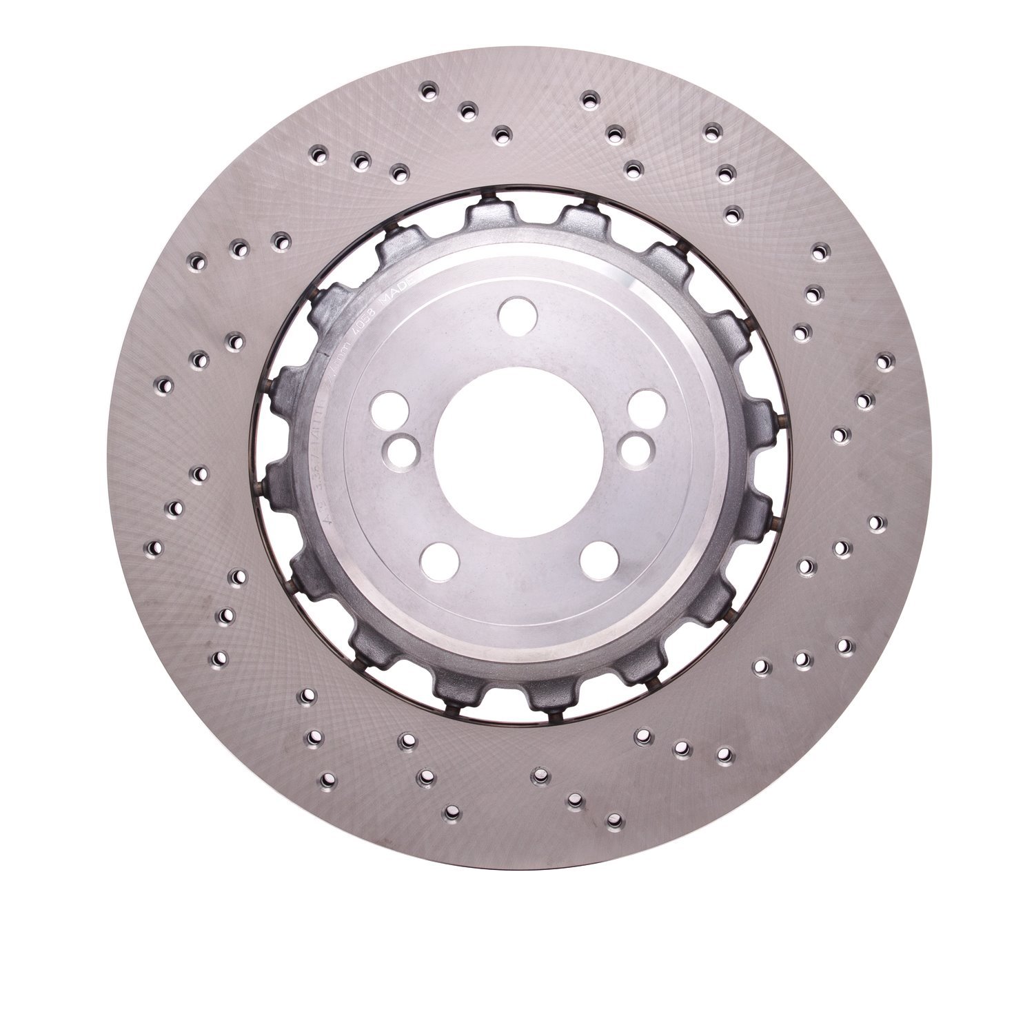 GeoSpec-Coated Drilled Rotor, 2015-2019 BMW, Position: Rear Right
