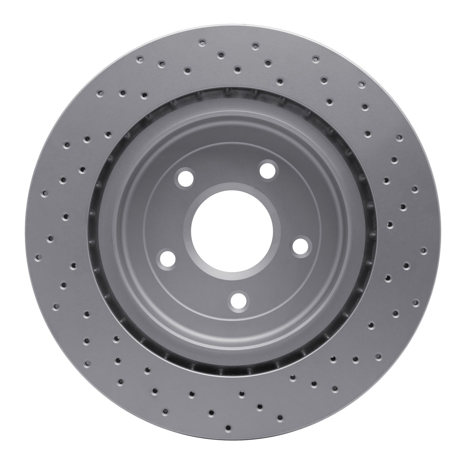 GeoSpec-Coated Drilled Rotor, 2006-2013 GM, Position: Rear