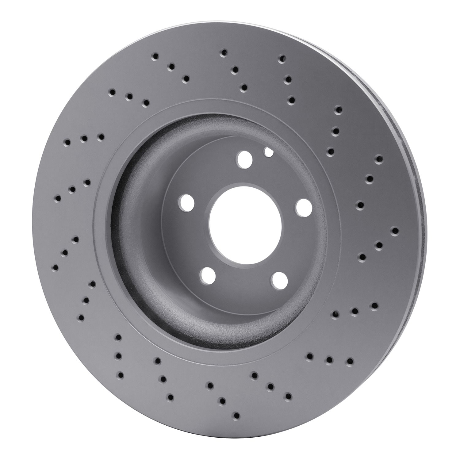 GeoSpec-Coated Drilled Rotor, 2000-2003 Mercedes-Benz, Position: Front