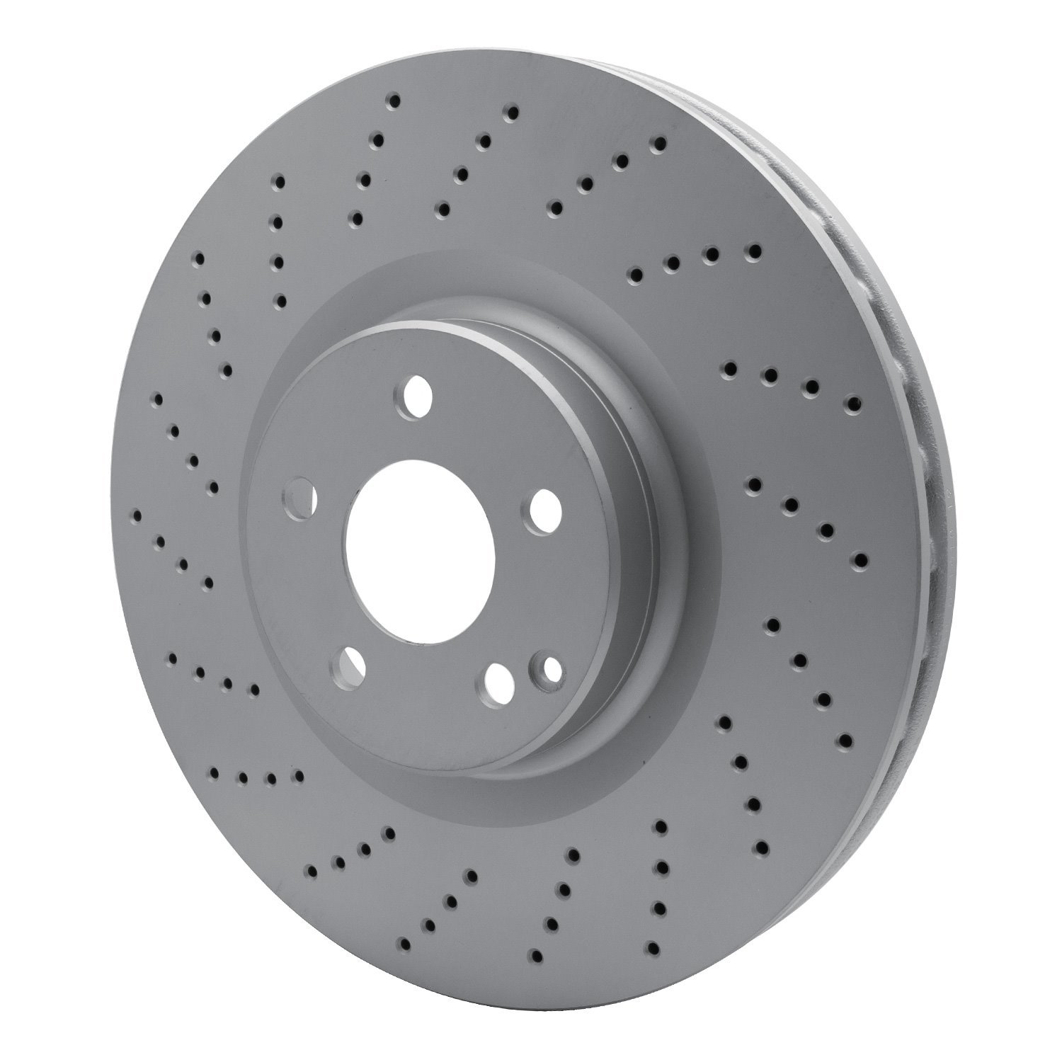 GeoSpec-Coated Drilled Rotor, 2003-2016 Mercedes-Benz, Position: Front