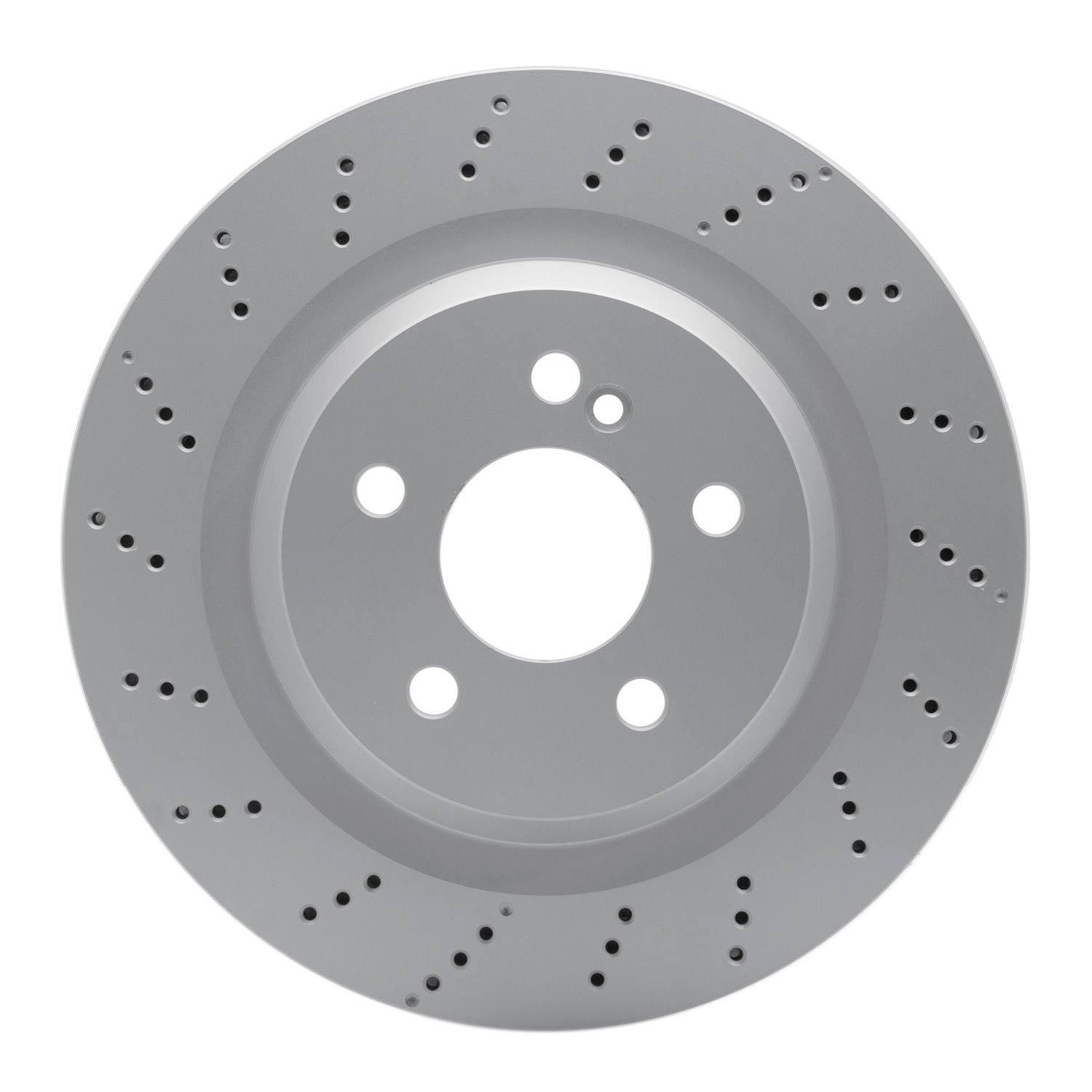 GeoSpec-Coated Drilled Rotor, 2010-2014 Mercedes-Benz, Position: Rear