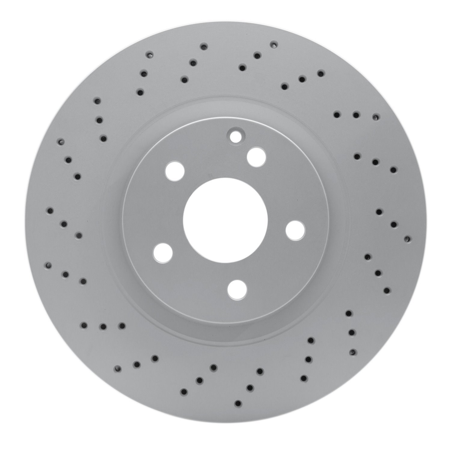 GeoSpec-Coated Drilled Rotor, 2007-2013 Mercedes-Benz, Position: Front