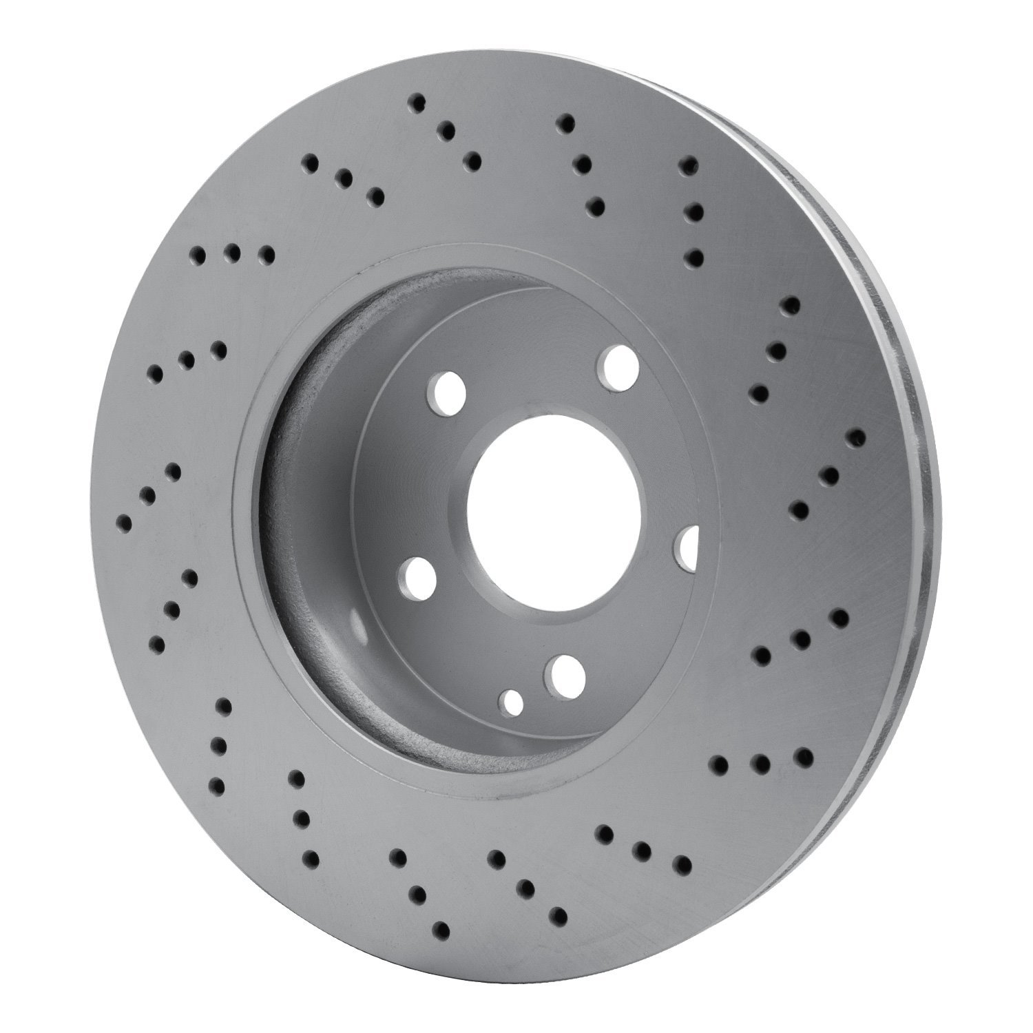 GeoSpec-Coated Drilled Rotor, 2008-2015 Mercedes-Benz, Position: Front